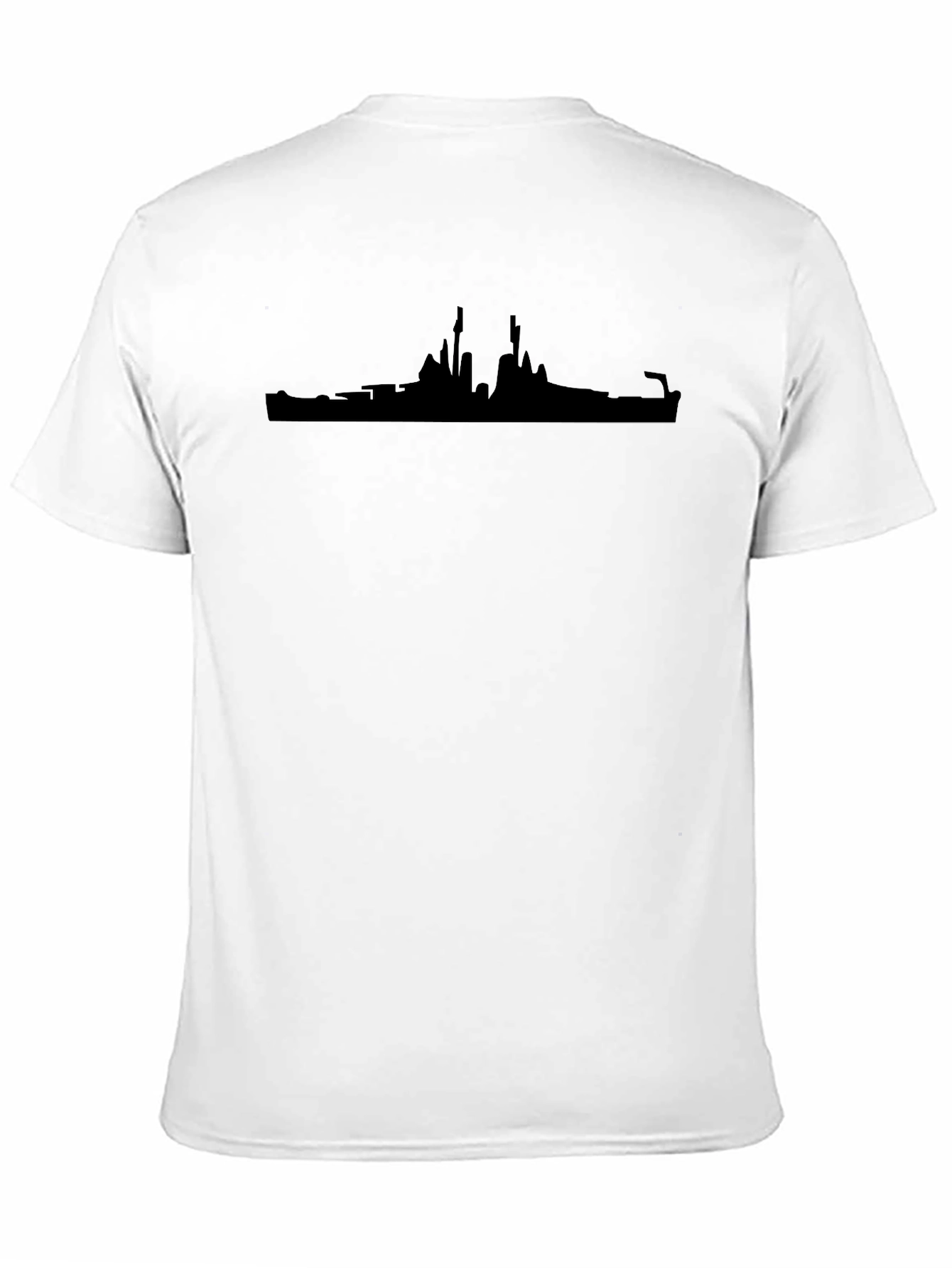 Black Silhouette Graphic Tee