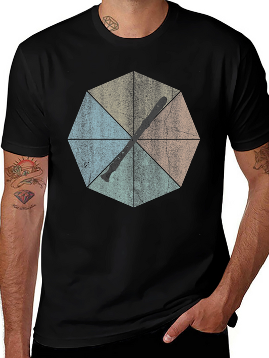 Retro Flute Tee - Vintage Music T-Shirt