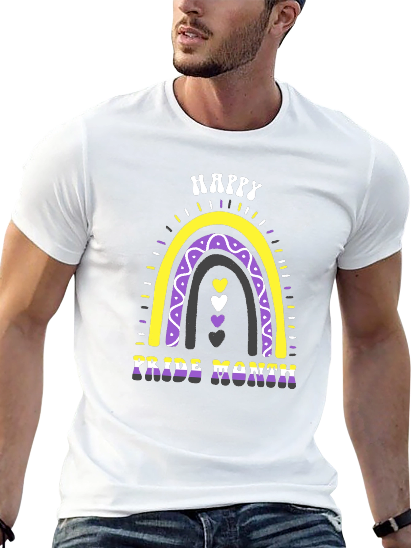 Happy Pride Month Rainbow T-Shirt
