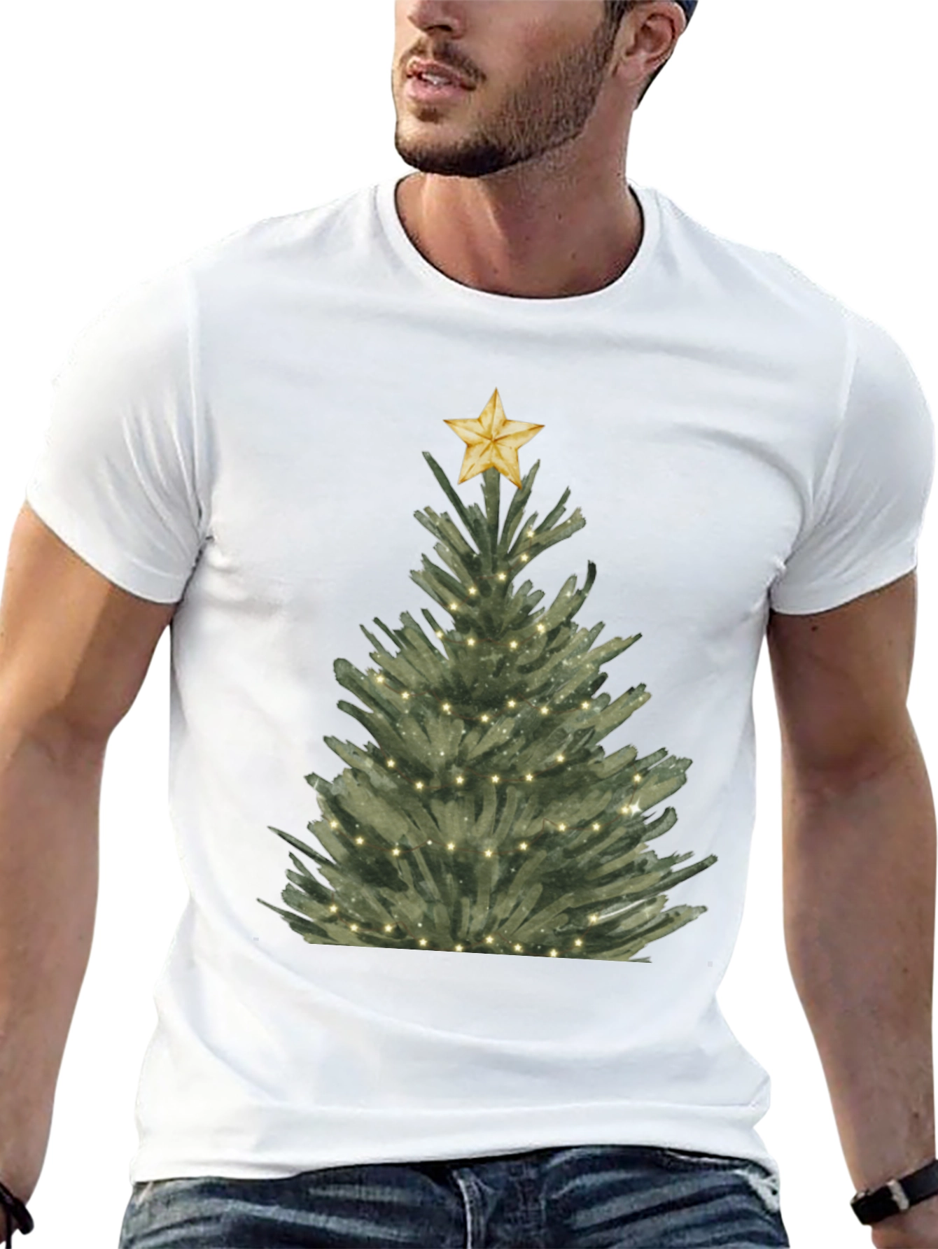 Festive Christmas Tree T-Shirt