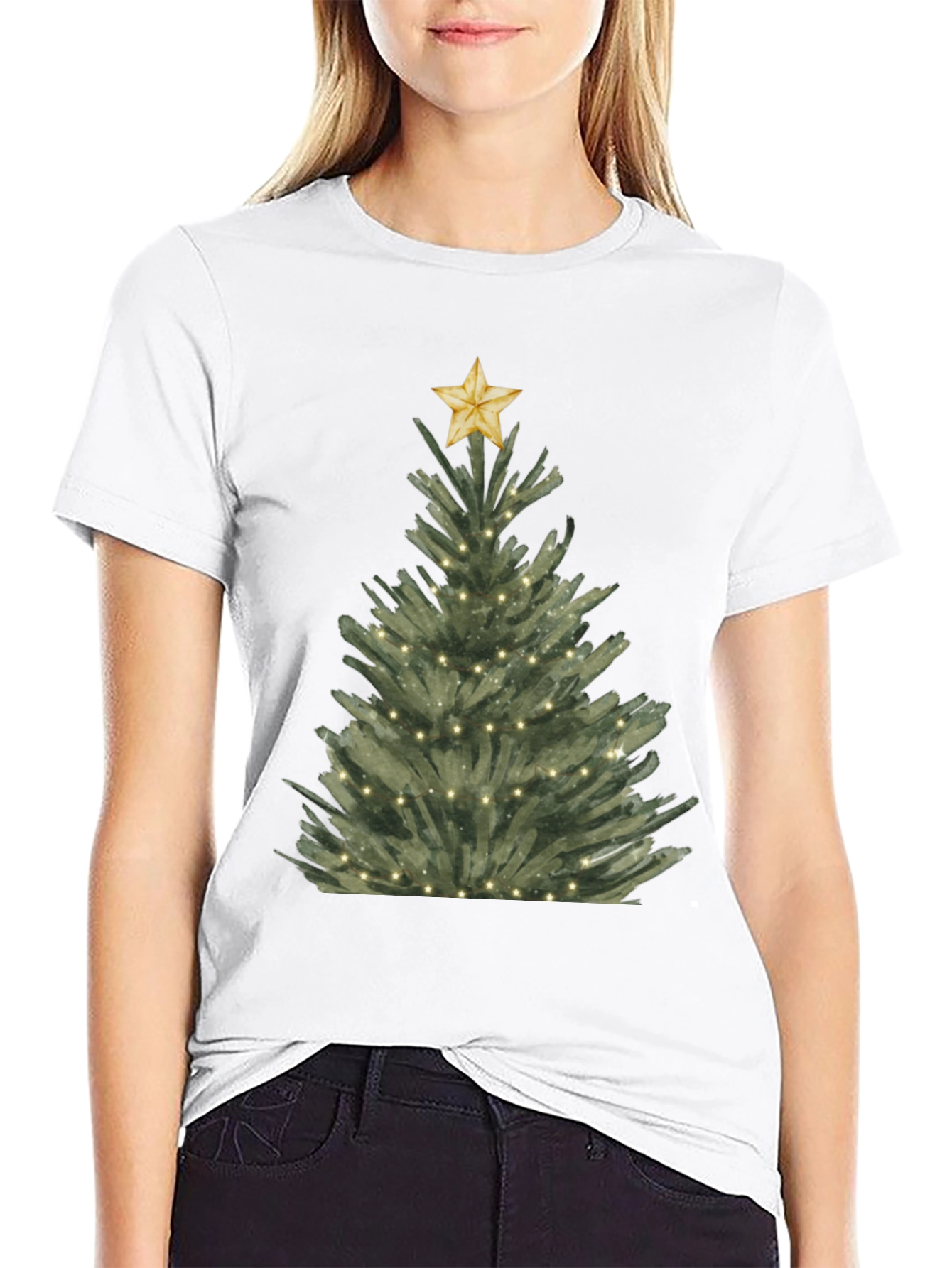 Festive Christmas Tree T-Shirt