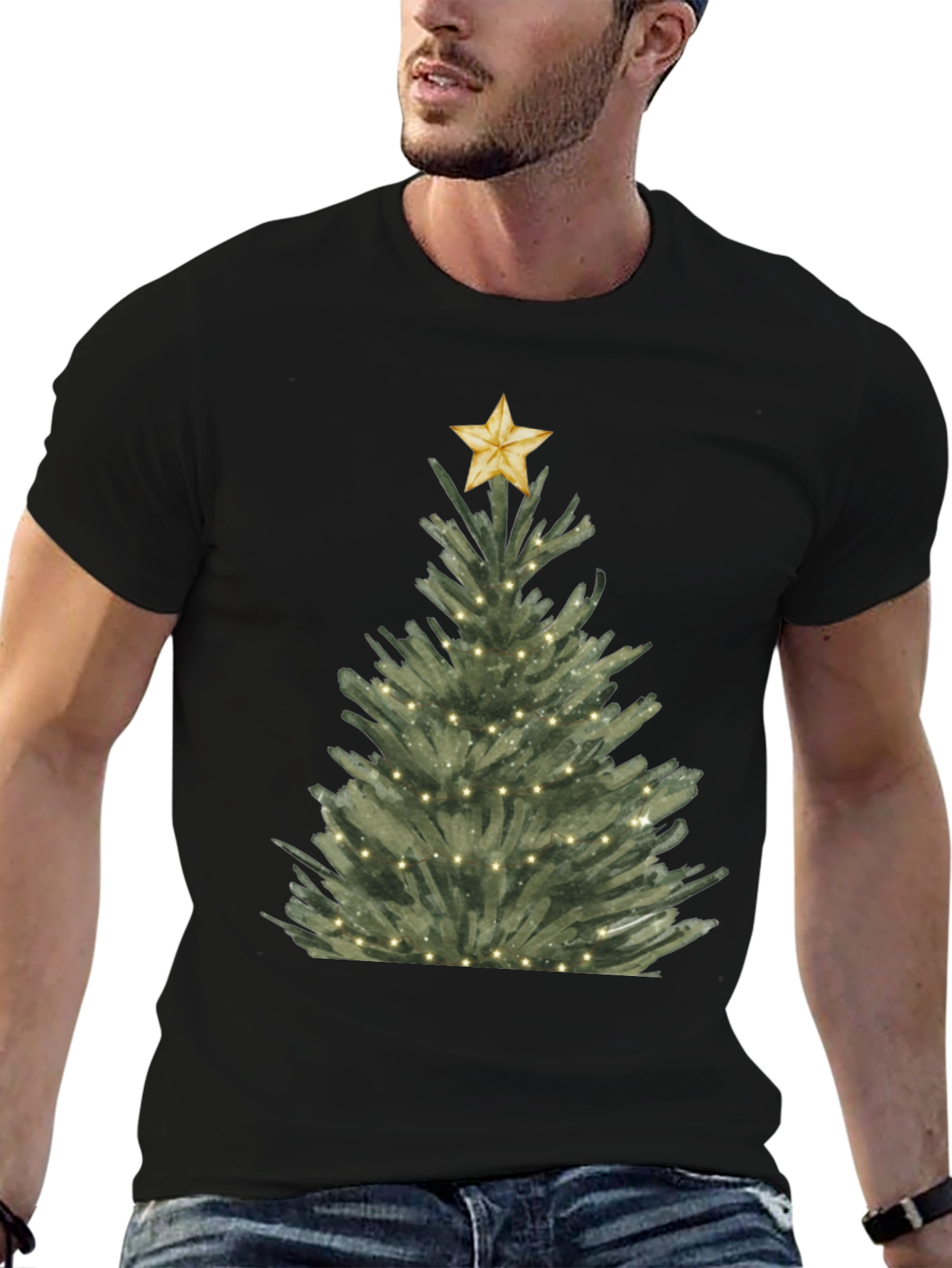 Festive Christmas Tree T-Shirt