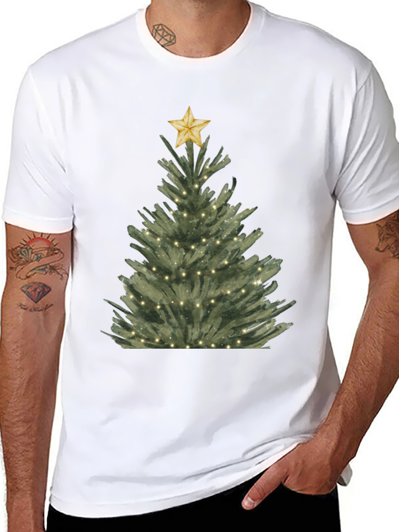 Festive Christmas Tree T-Shirt