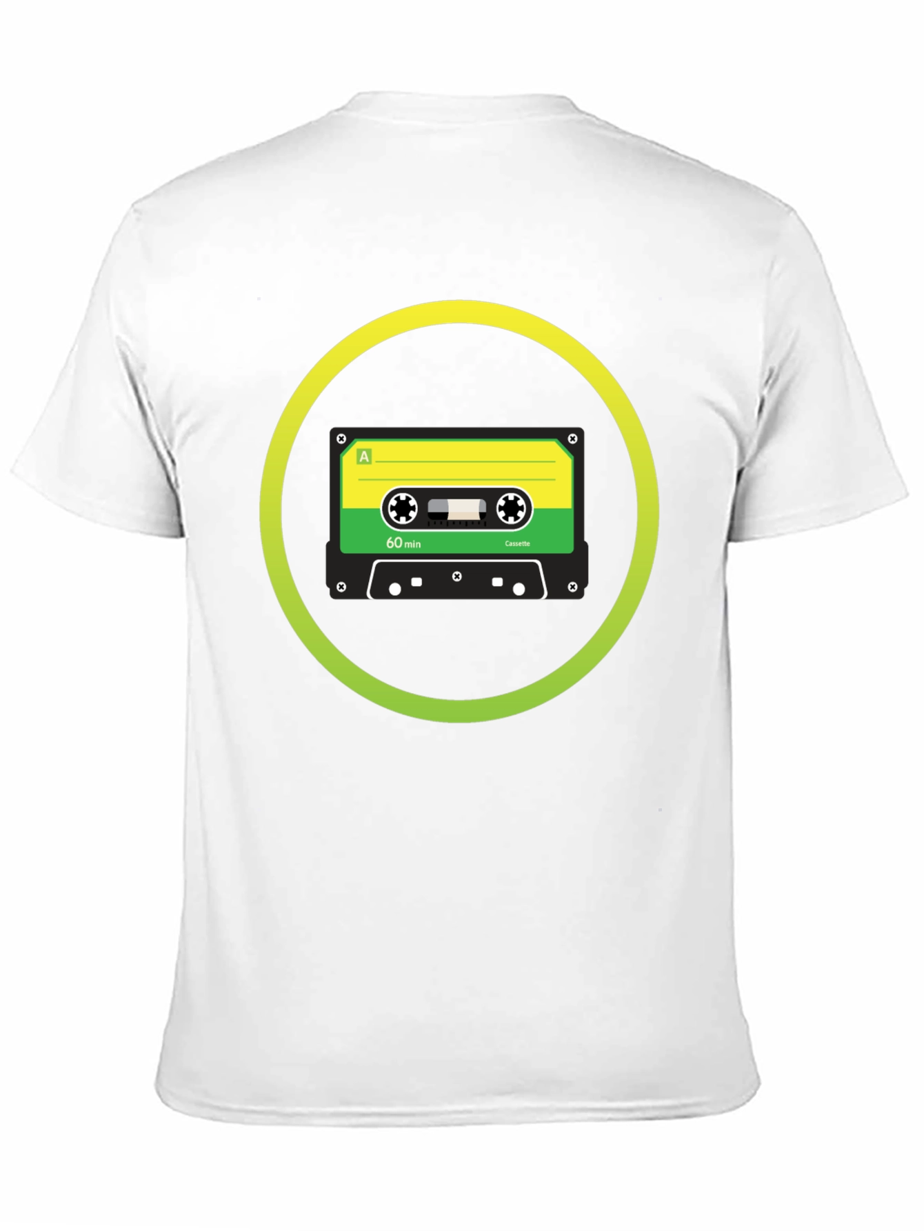 Retro Cassette Tape Graphic T-Shirt - Classic Sound Style