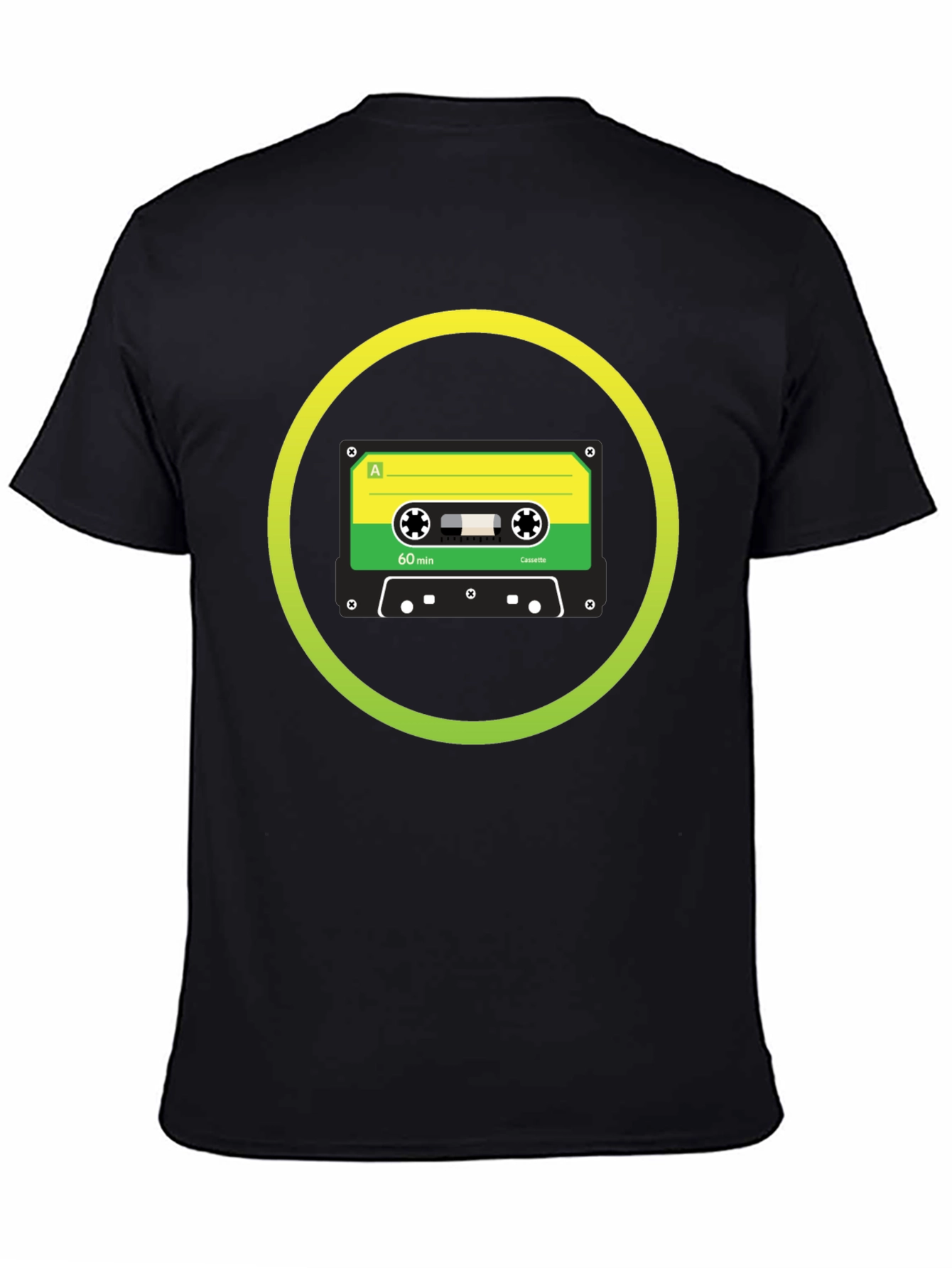 Retro Cassette Tape Graphic T-Shirt - Classic Sound Style