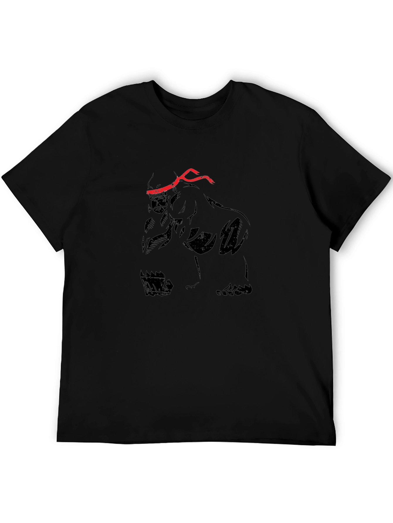 Gorilla Ninja T-Shirt - Black Graphic Tee