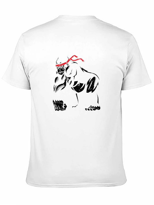 Gorilla Ninja T-Shirt - Black Graphic Tee