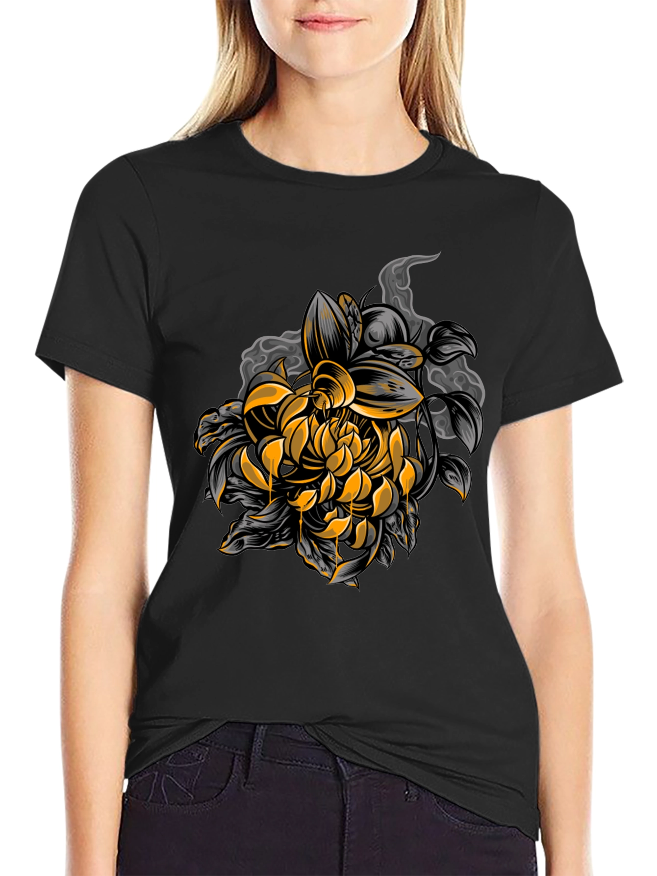 Floral Graphic Print T-Shirt