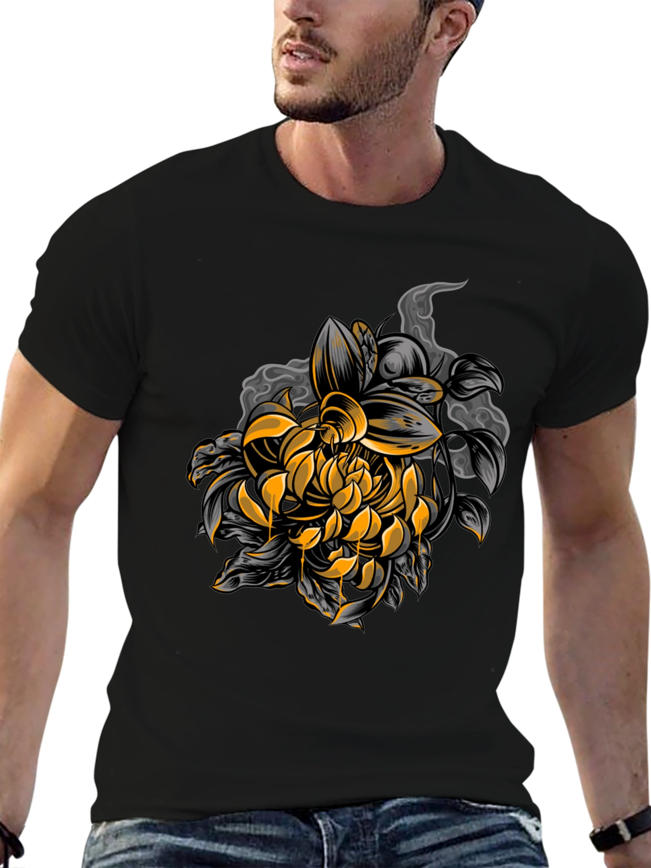 Floral Graphic Print T-Shirt