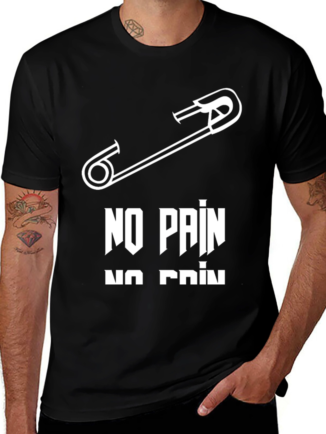 No Pain T-Shirt: Edgy Style