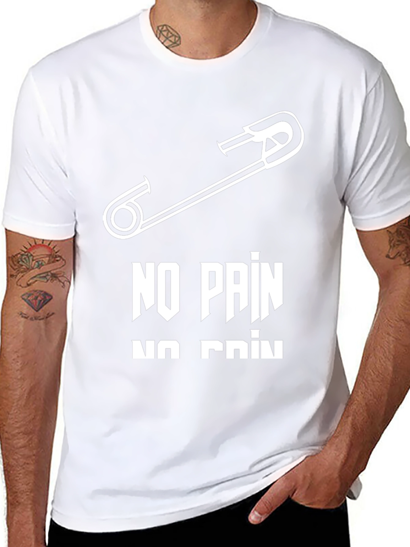 No Pain T-Shirt: Edgy Style