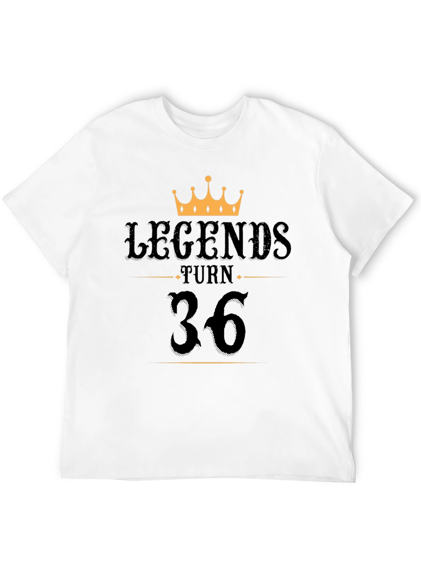 Legends Turn 36 Graphic T-Shirt