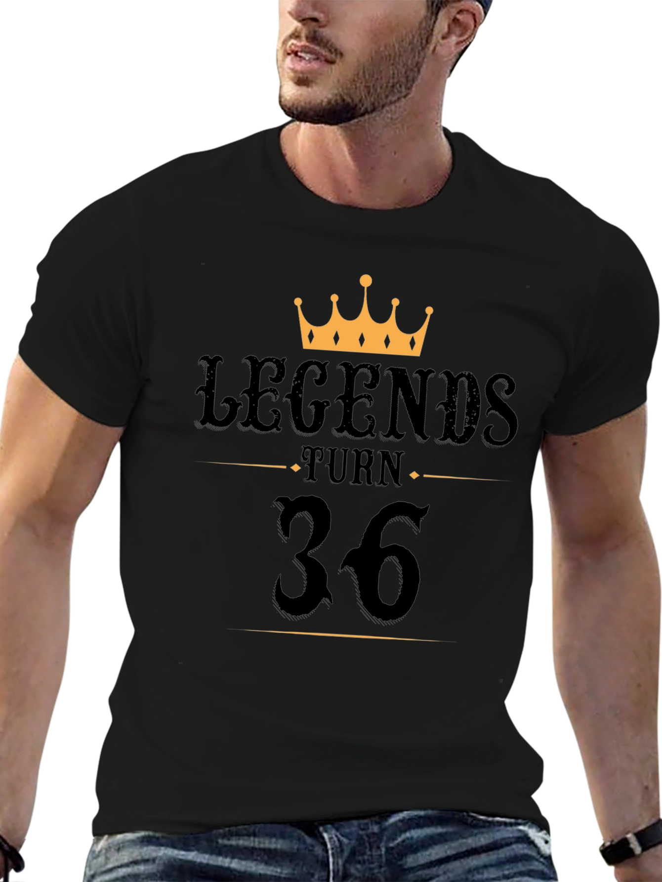 Legends Turn 36 Graphic T-Shirt