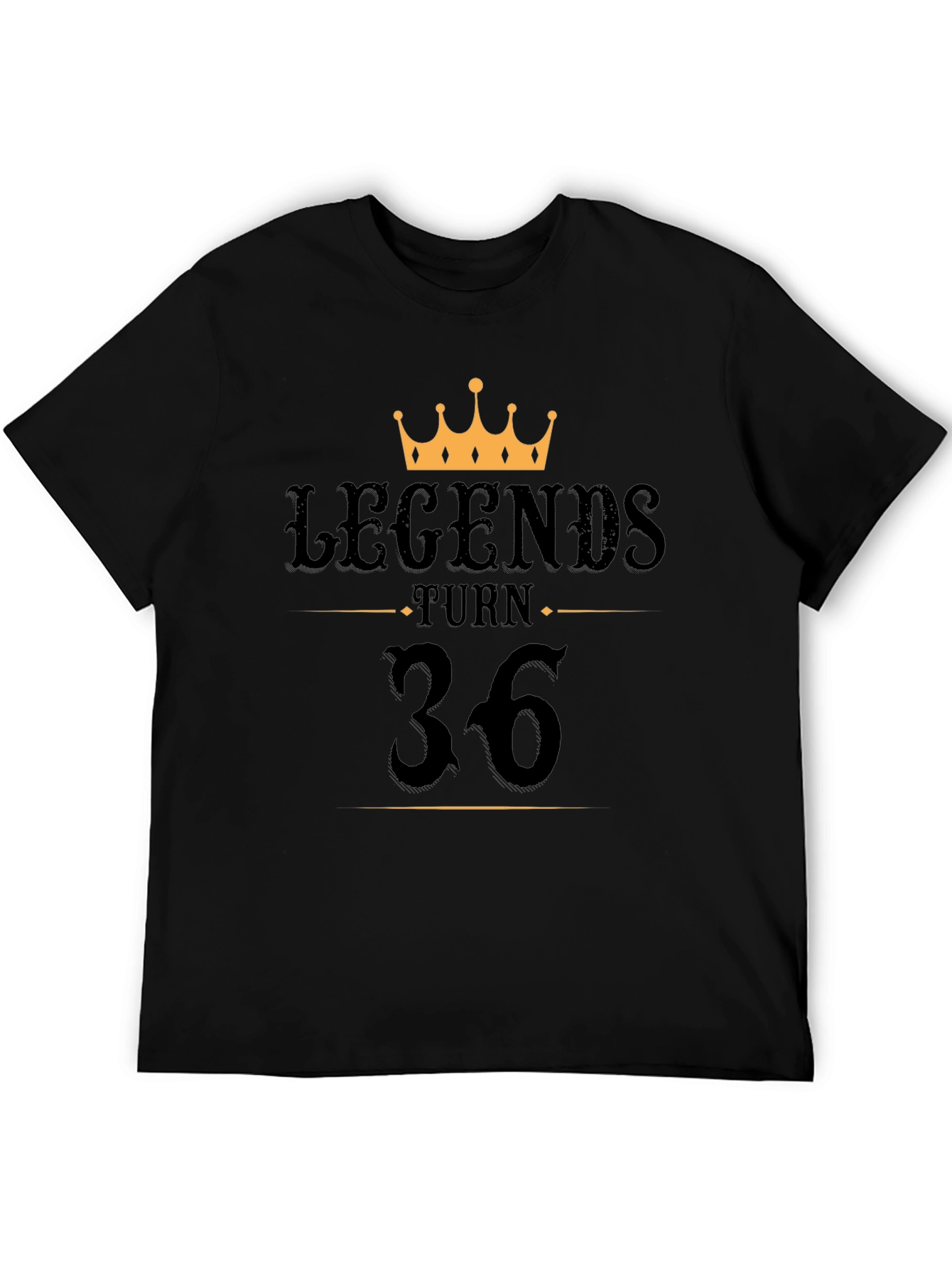 Legends Turn 36 Graphic T-Shirt