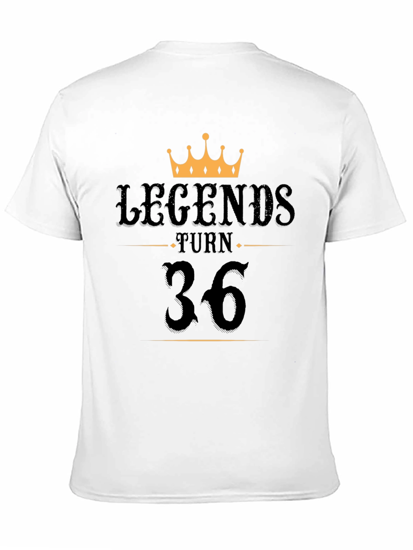 Legends Turn 36 Graphic T-Shirt