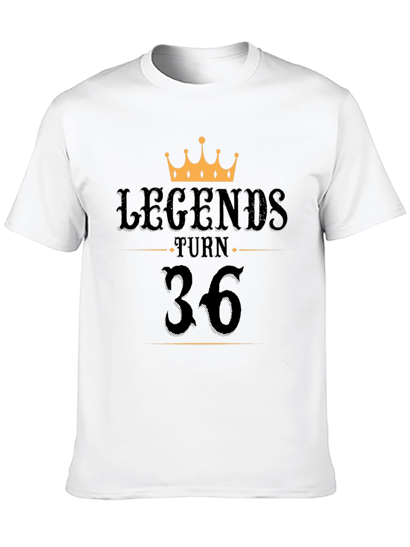 Legends Turn 36 Graphic T-Shirt