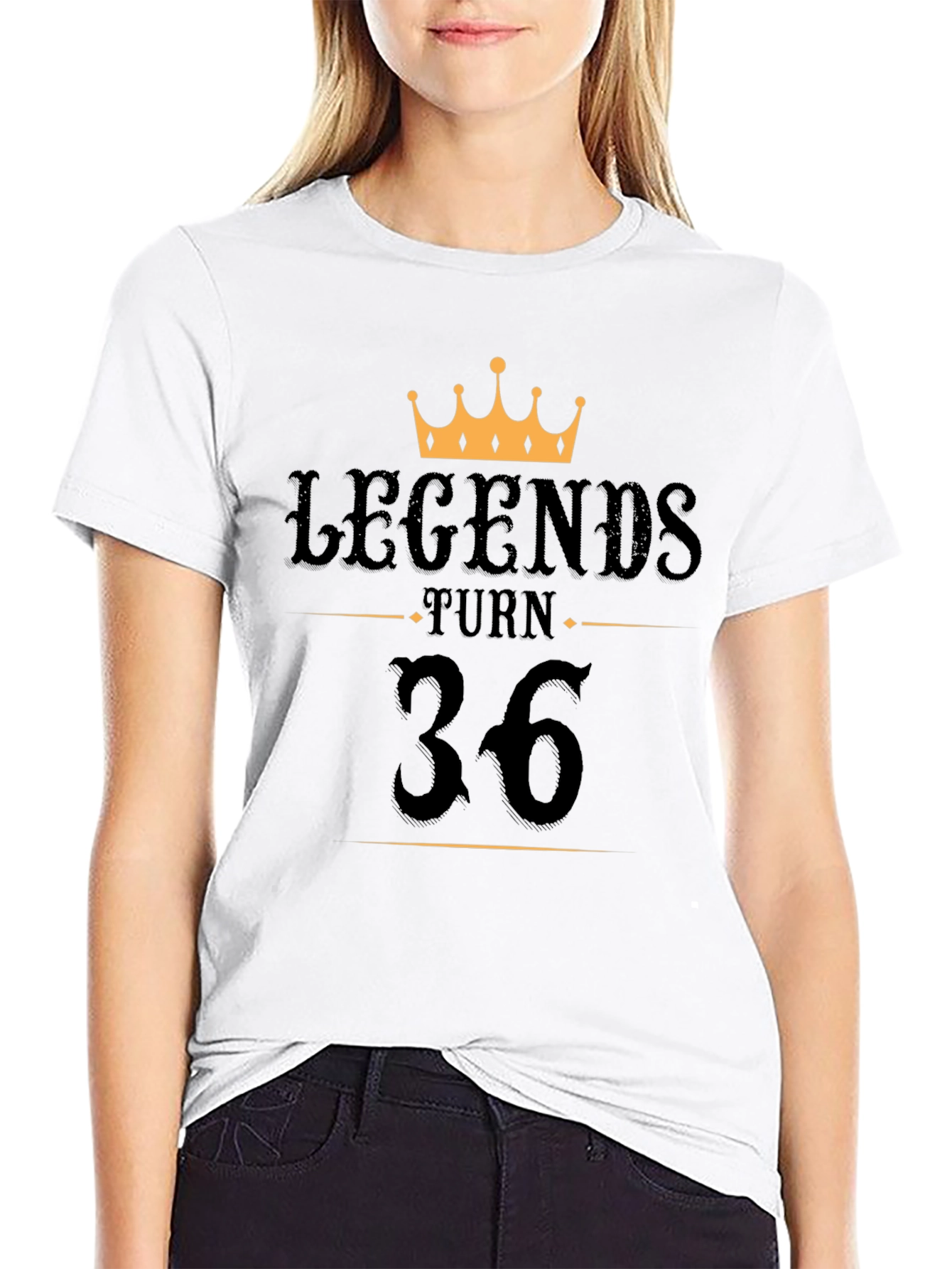 Legends Turn 36 Graphic T-Shirt