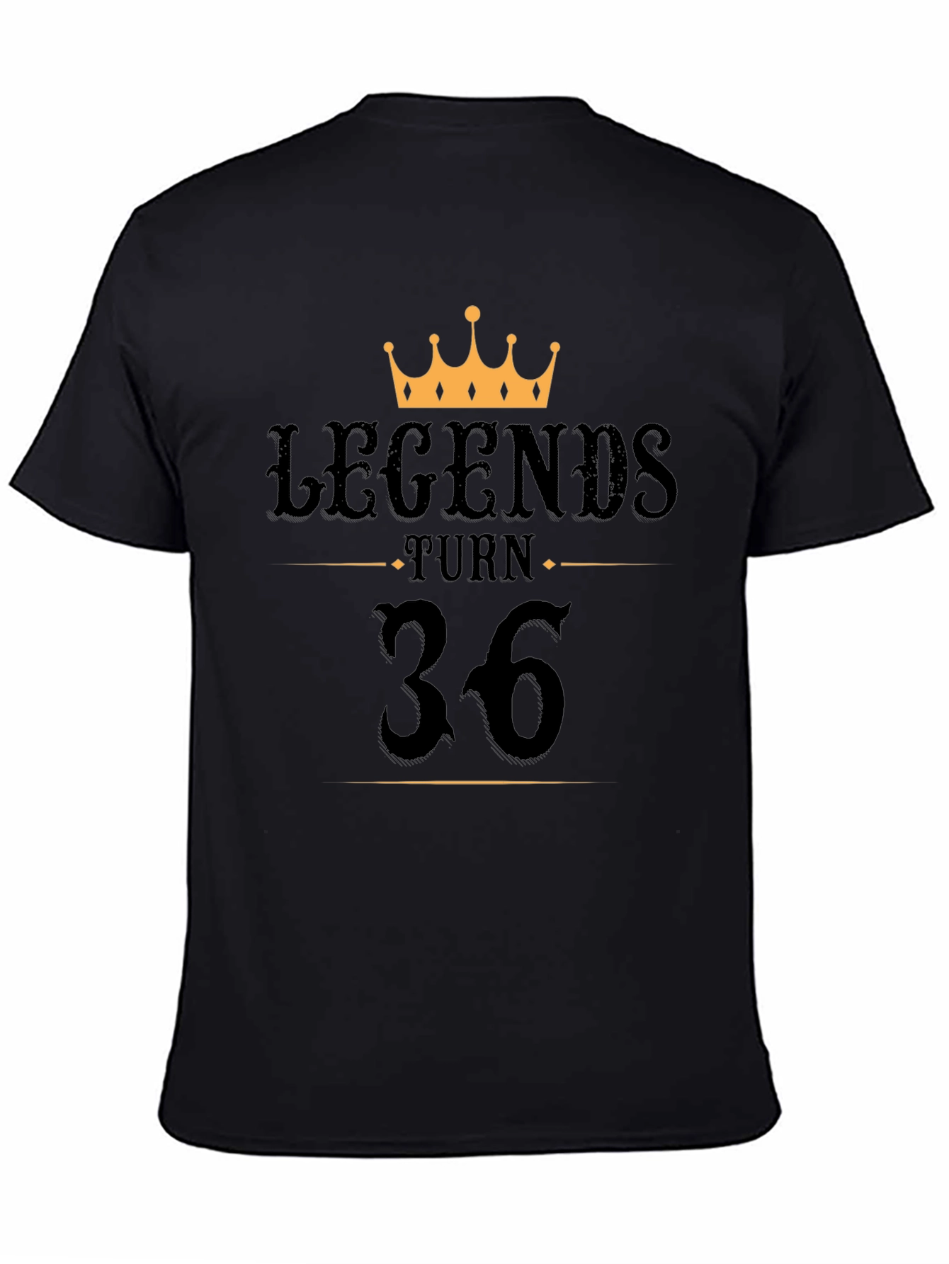 Legends Turn 36 Graphic T-Shirt
