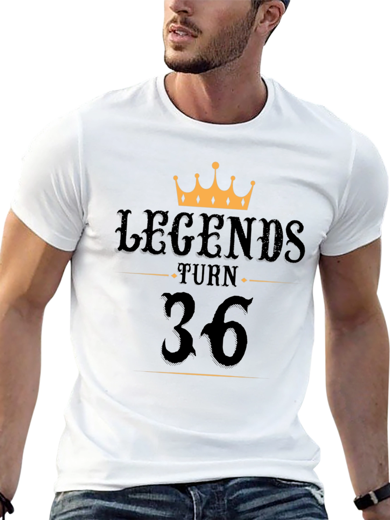 Legends Turn 36 Graphic T-Shirt