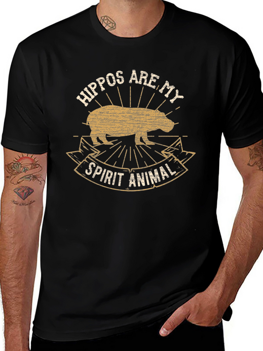 Hippos Are My Spirit Animal T-Shirt