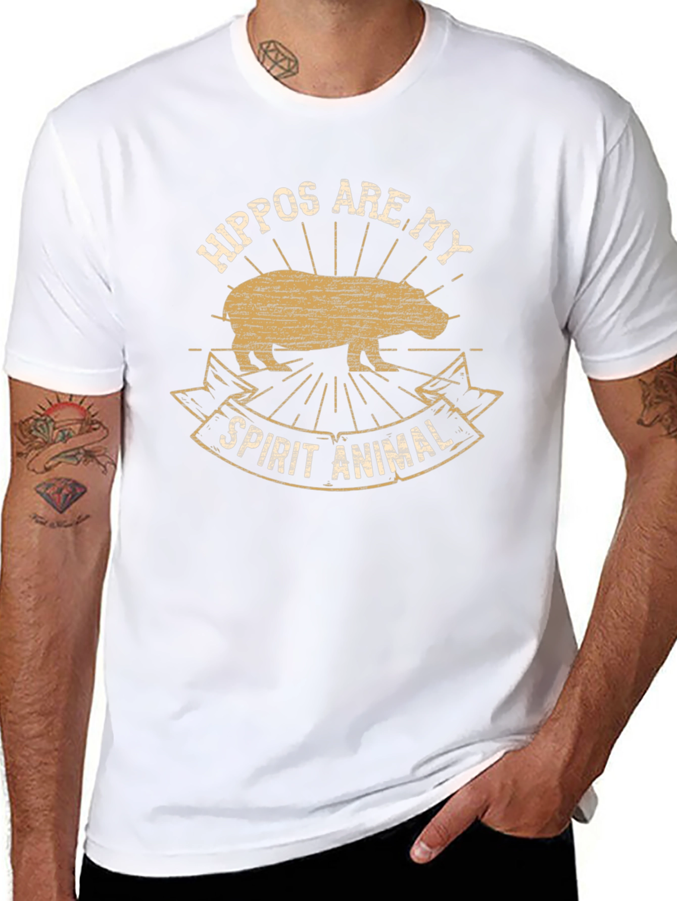 Hippos Are My Spirit Animal T-Shirt