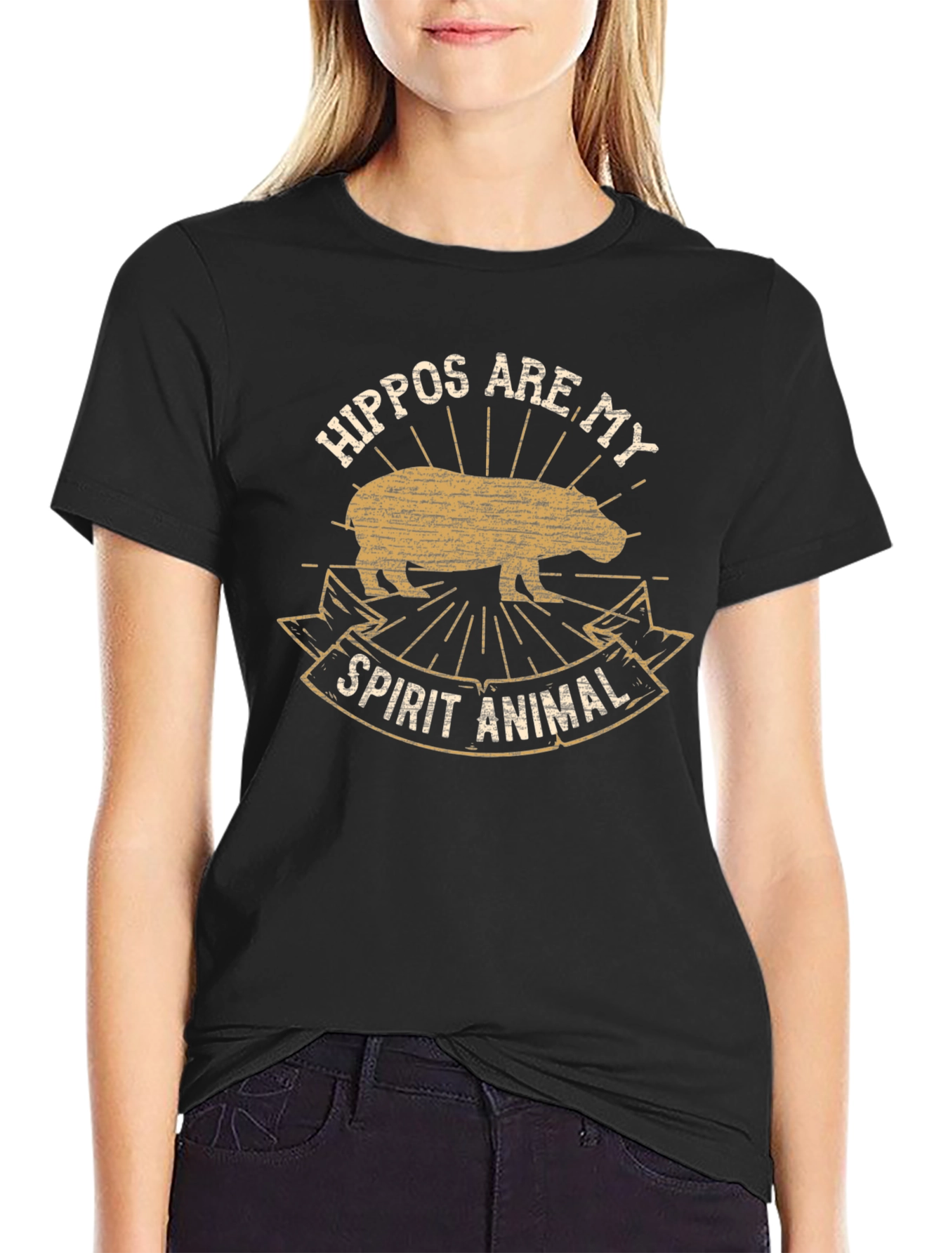 Hippos Are My Spirit Animal T-Shirt
