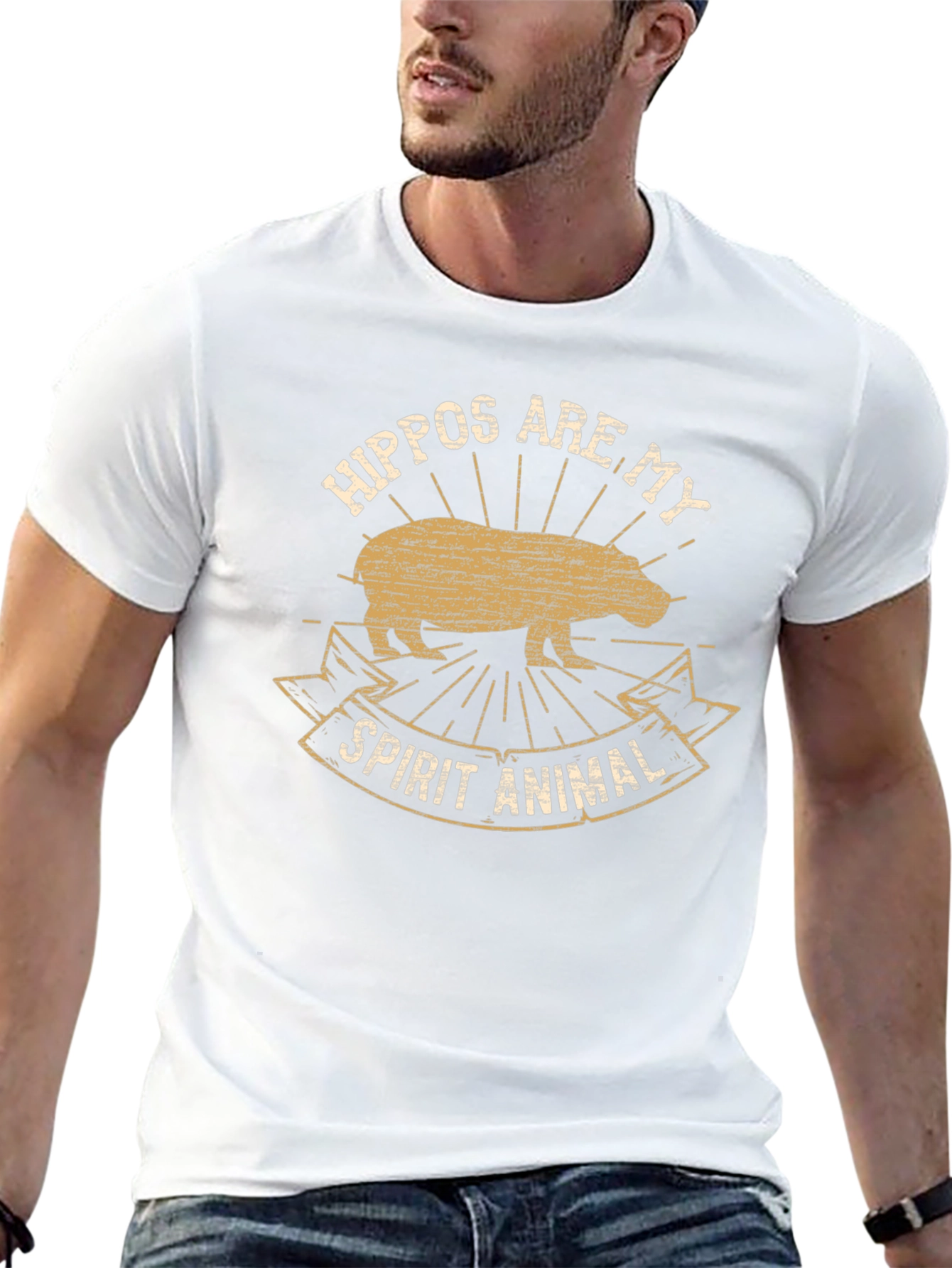 Hippos Are My Spirit Animal T-Shirt