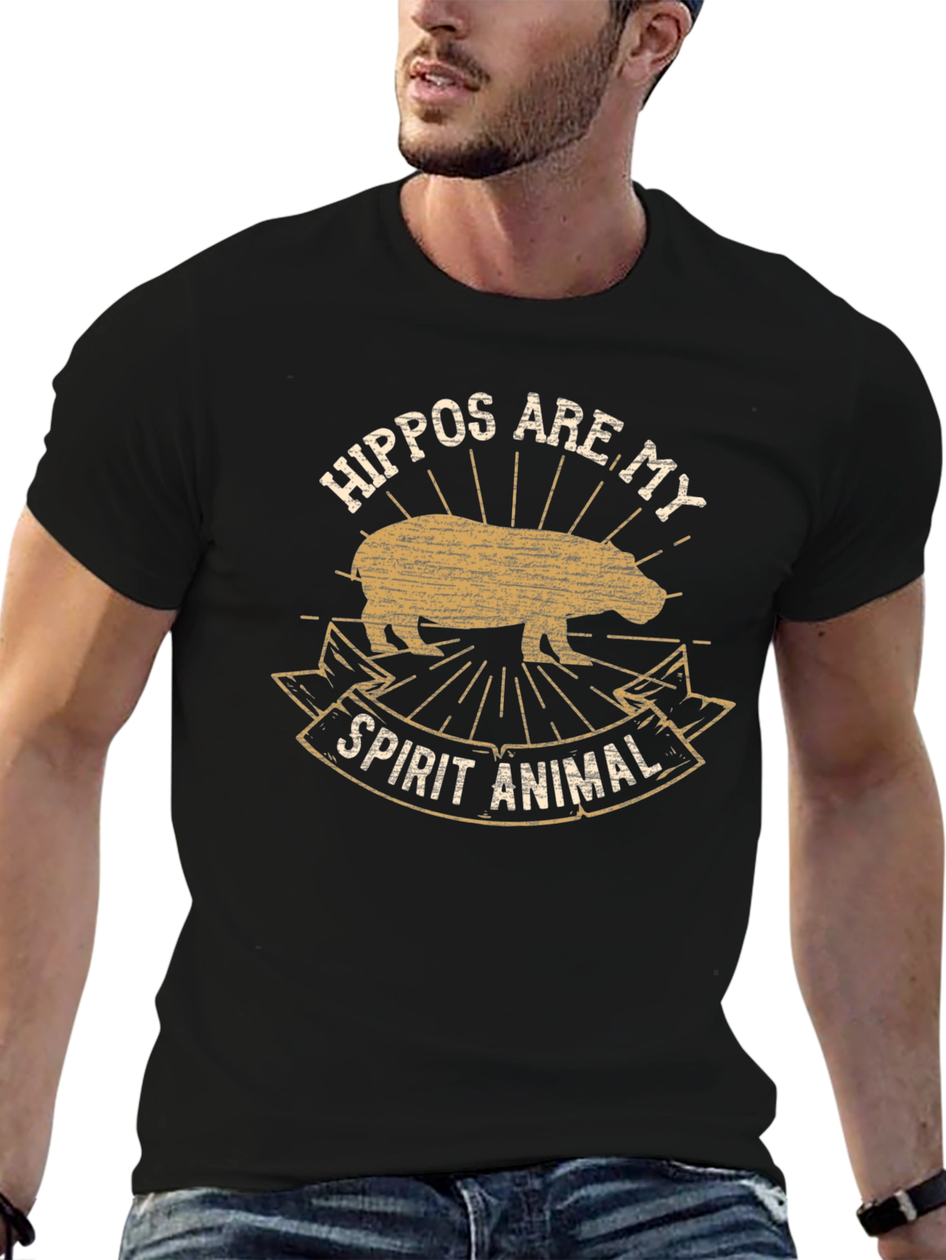 Hippos Are My Spirit Animal T-Shirt