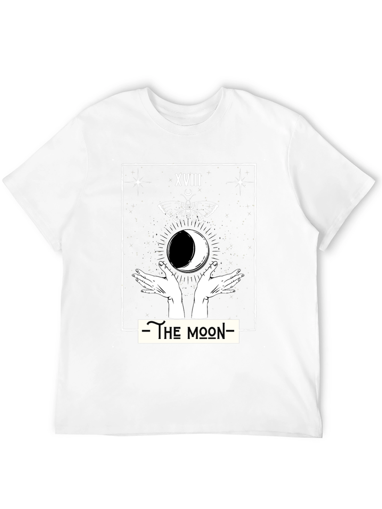 The Moon Tarot Card Graphic T-Shirt