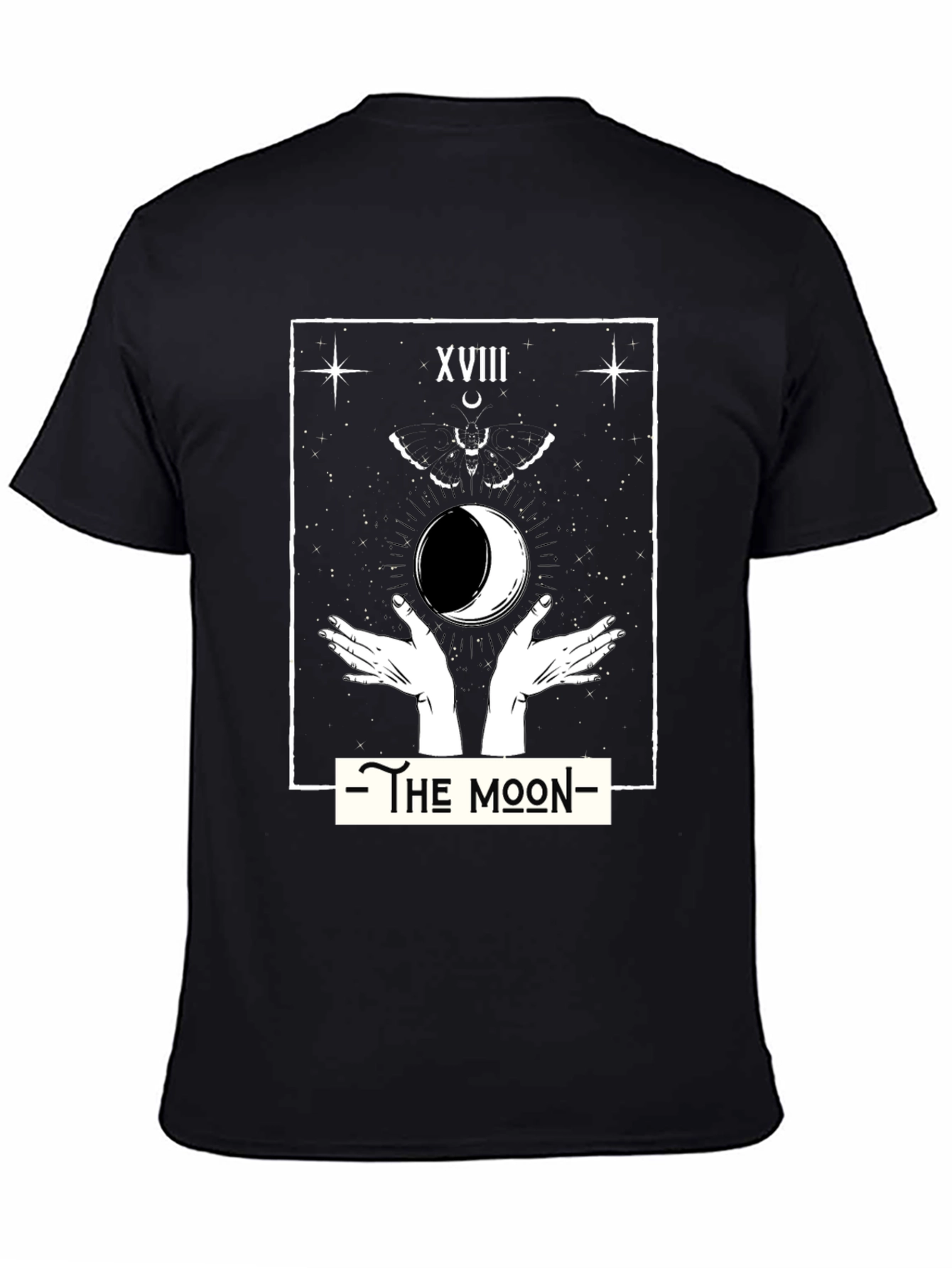The Moon Tarot Card Graphic T-Shirt