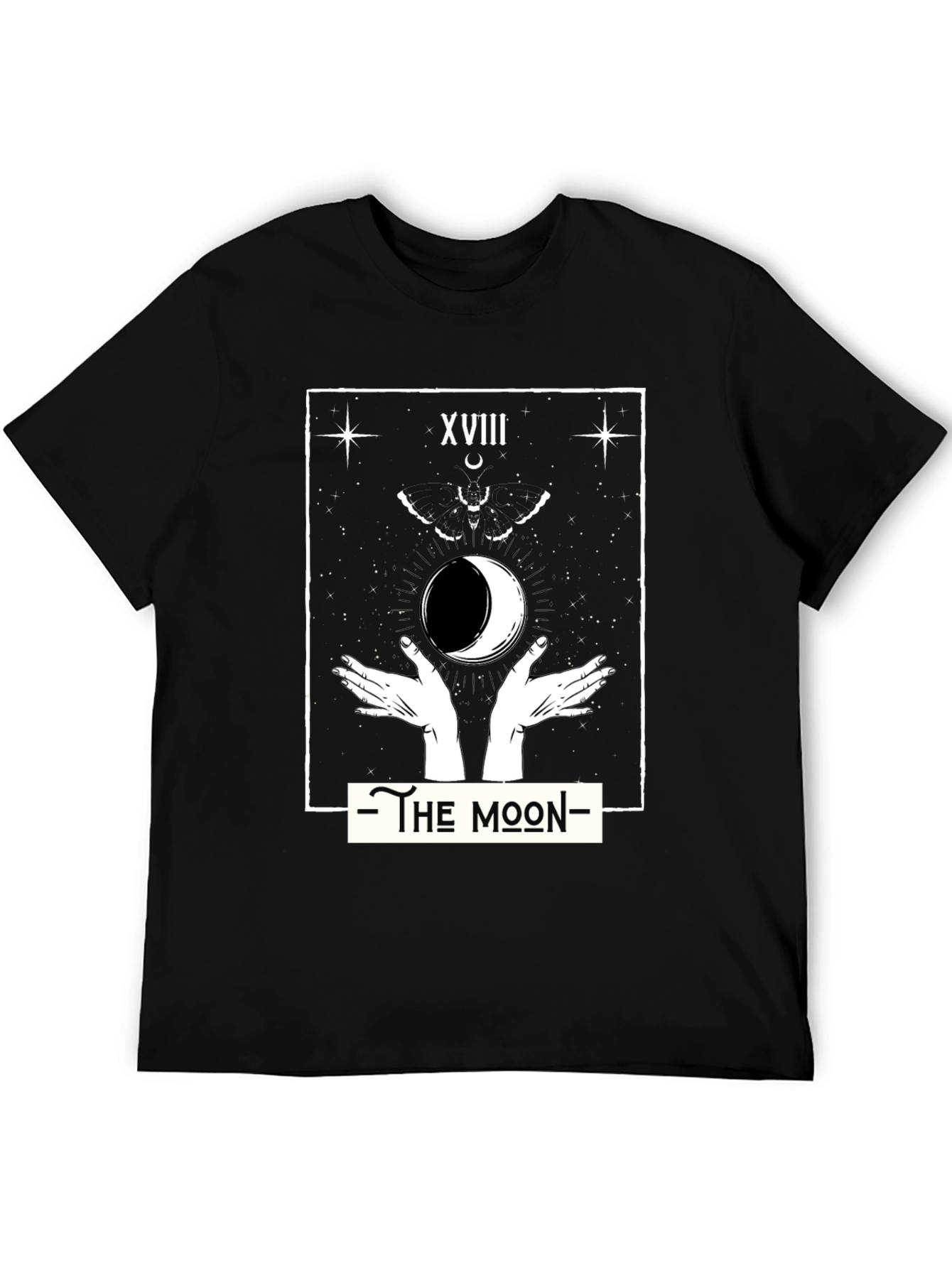 The Moon Tarot Card Graphic T-Shirt