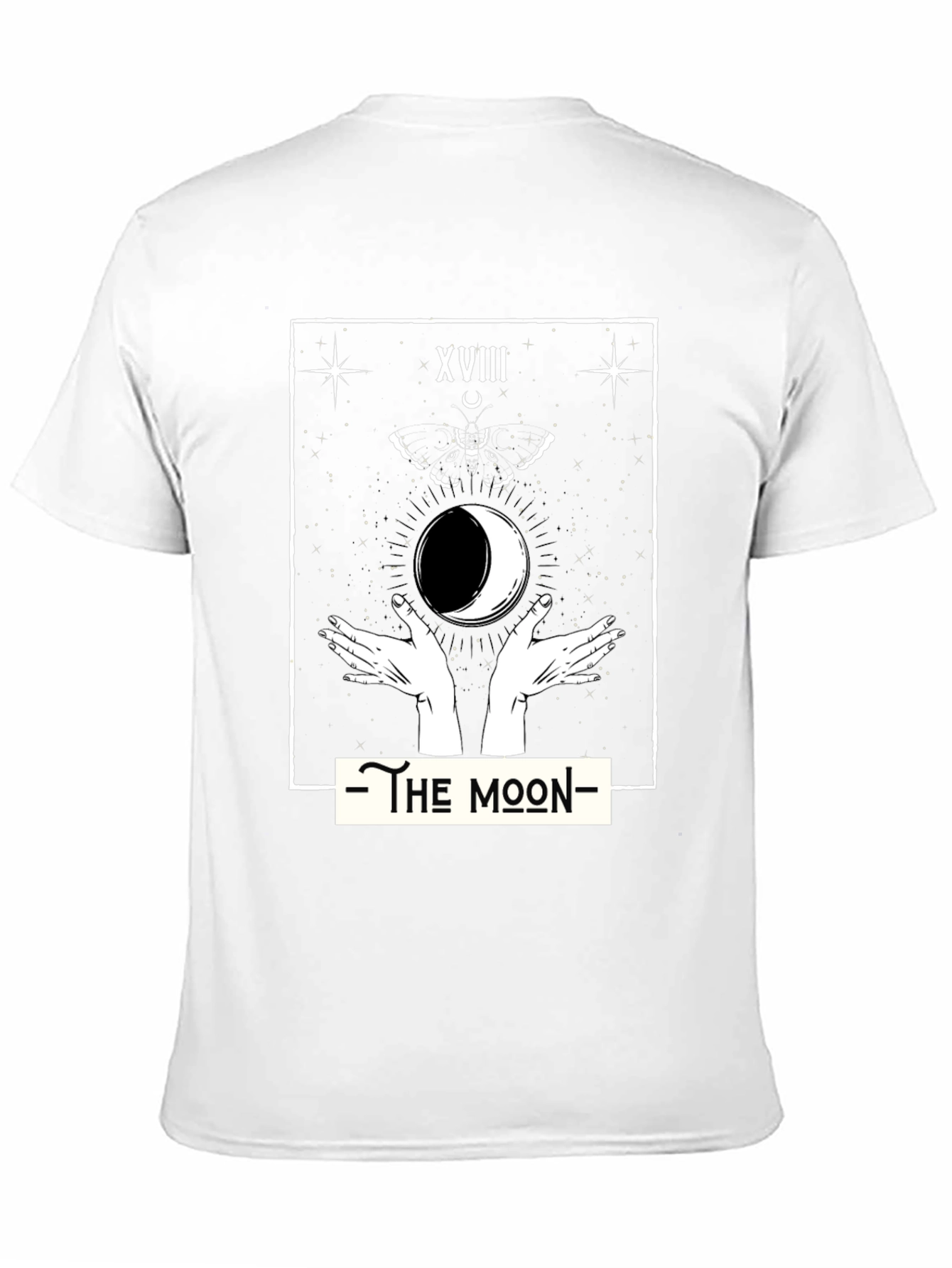 The Moon Tarot Card Graphic T-Shirt