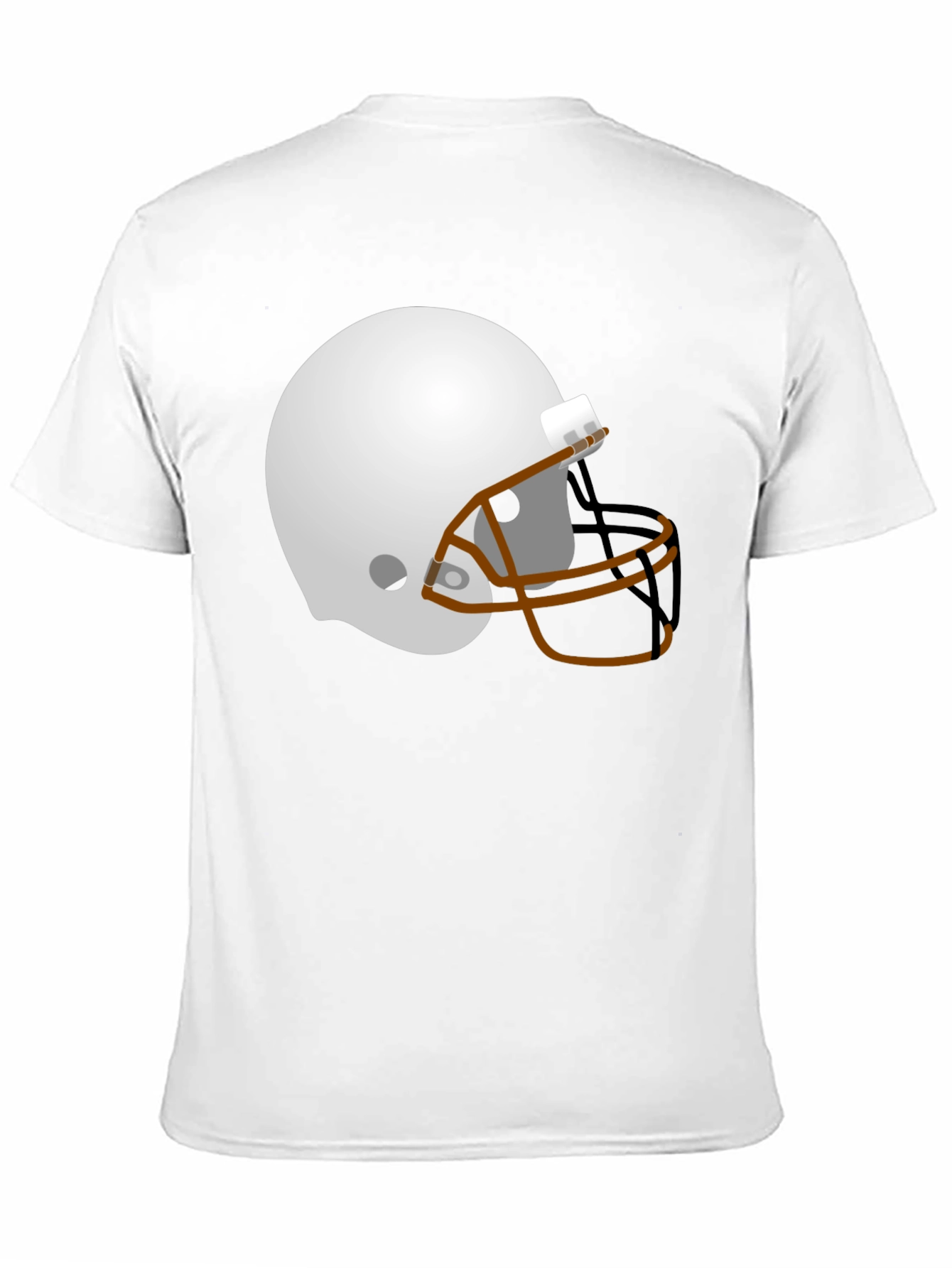 Football Helmet Graphic T-Shirt