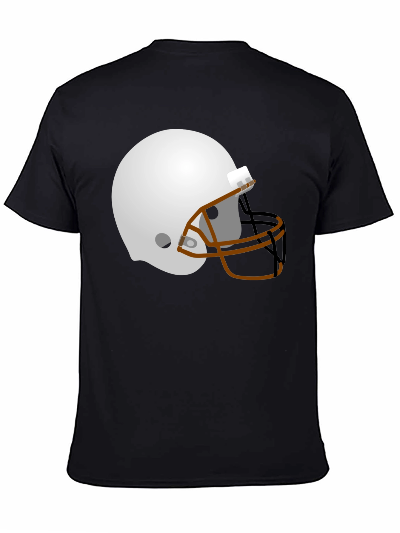 Football Helmet Graphic T-Shirt