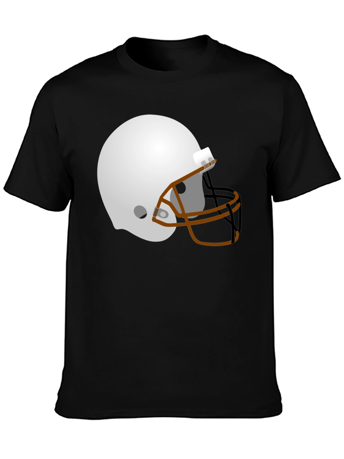 Football Helmet Graphic T-Shirt