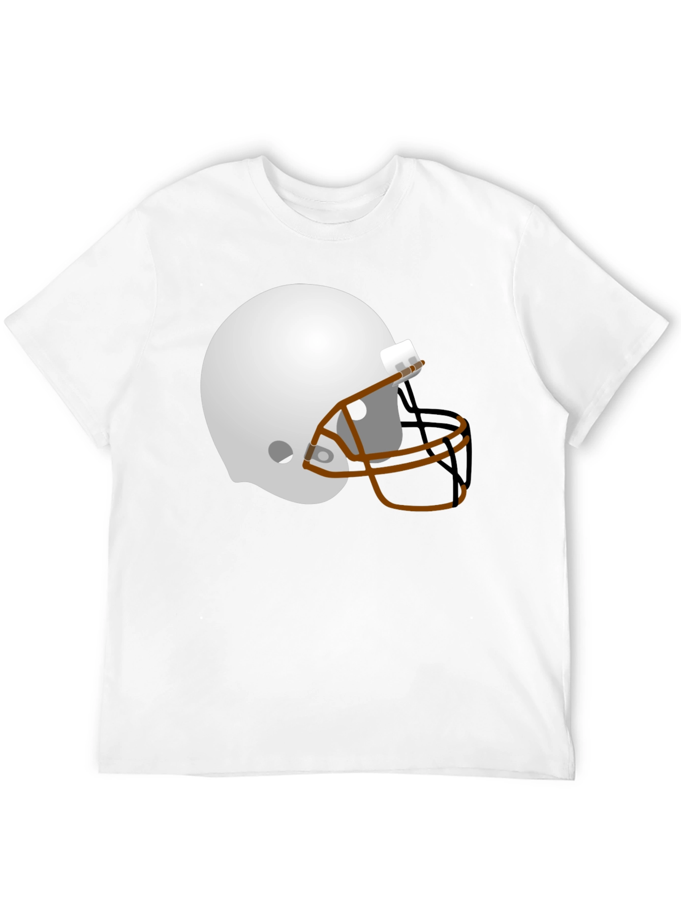 Football Helmet Graphic T-Shirt