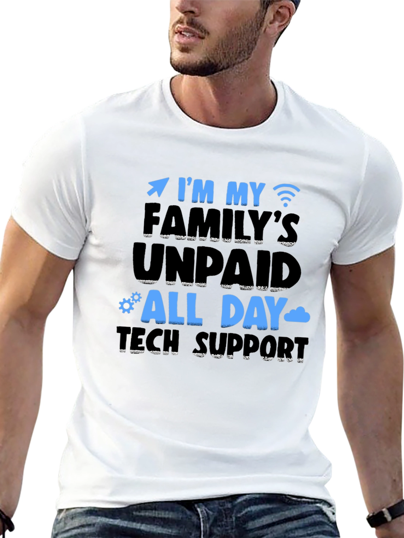 Familys Unpaid Tech Support T-Shirt