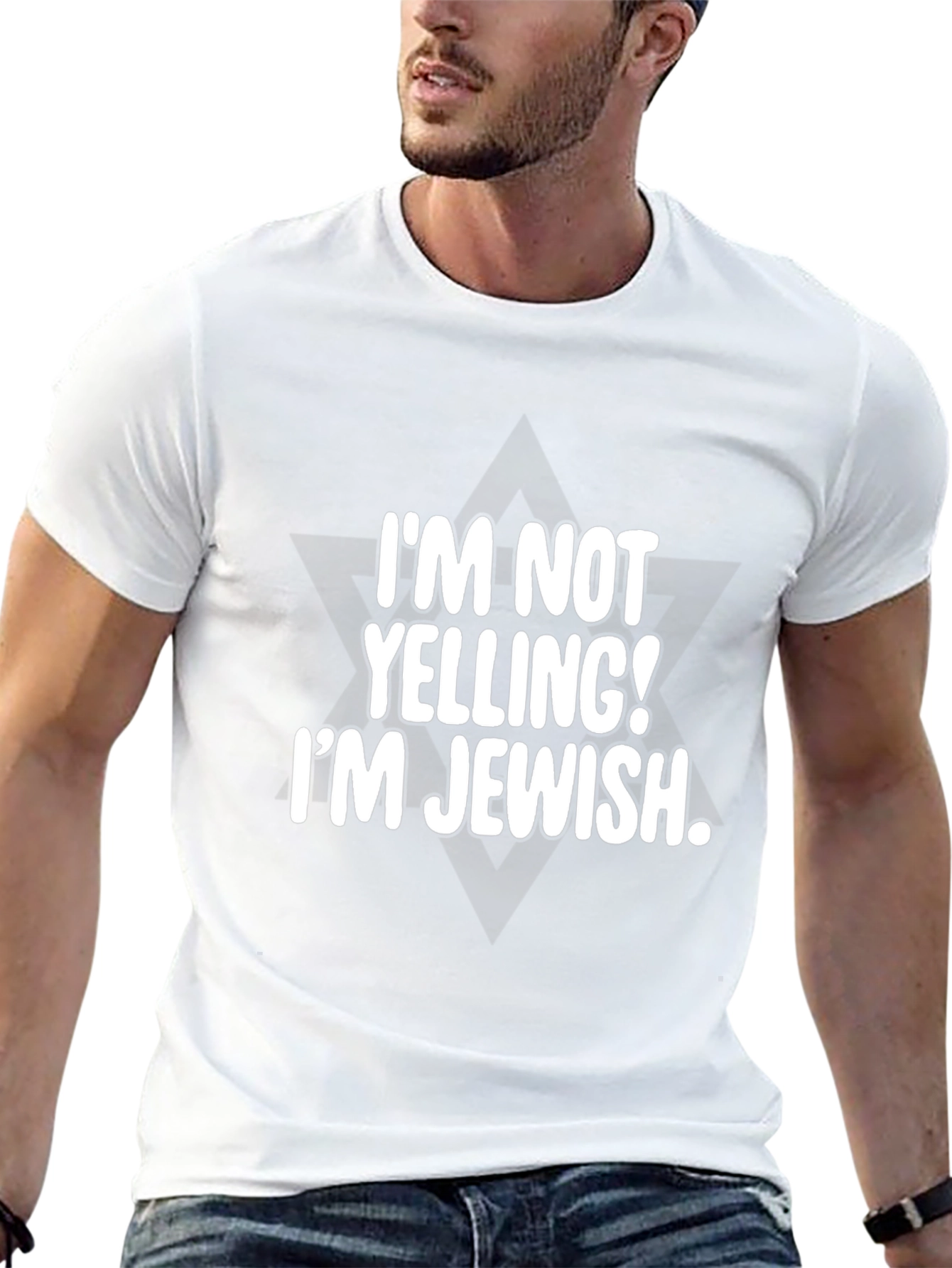 Im Not Yelling Im Jewish T-Shirt