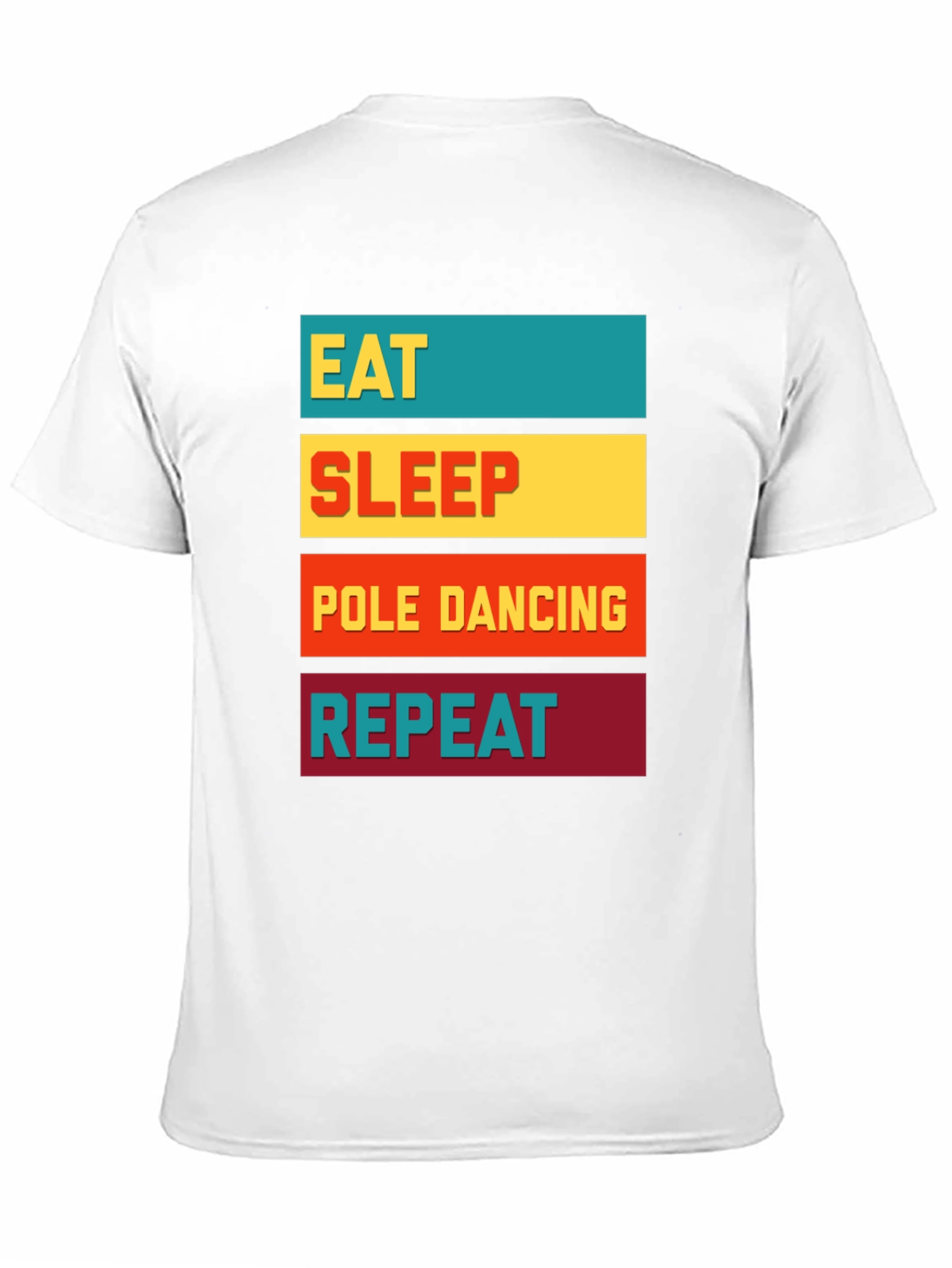 Eat Sleep Pole Dancing Repeat Graphic Tee