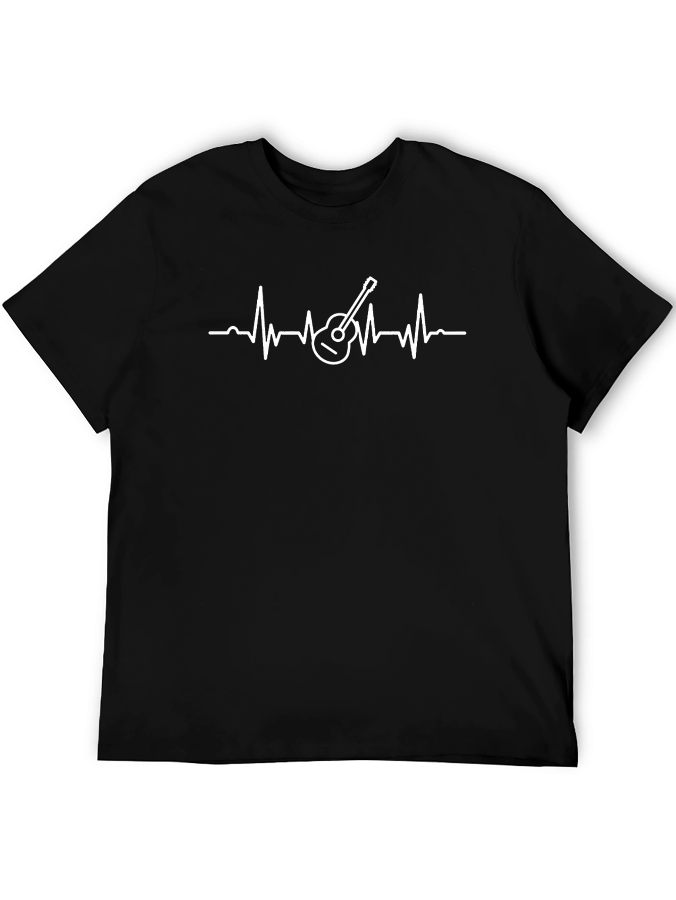 Guitar Heartbeat T-Shirt - Musicians Tee