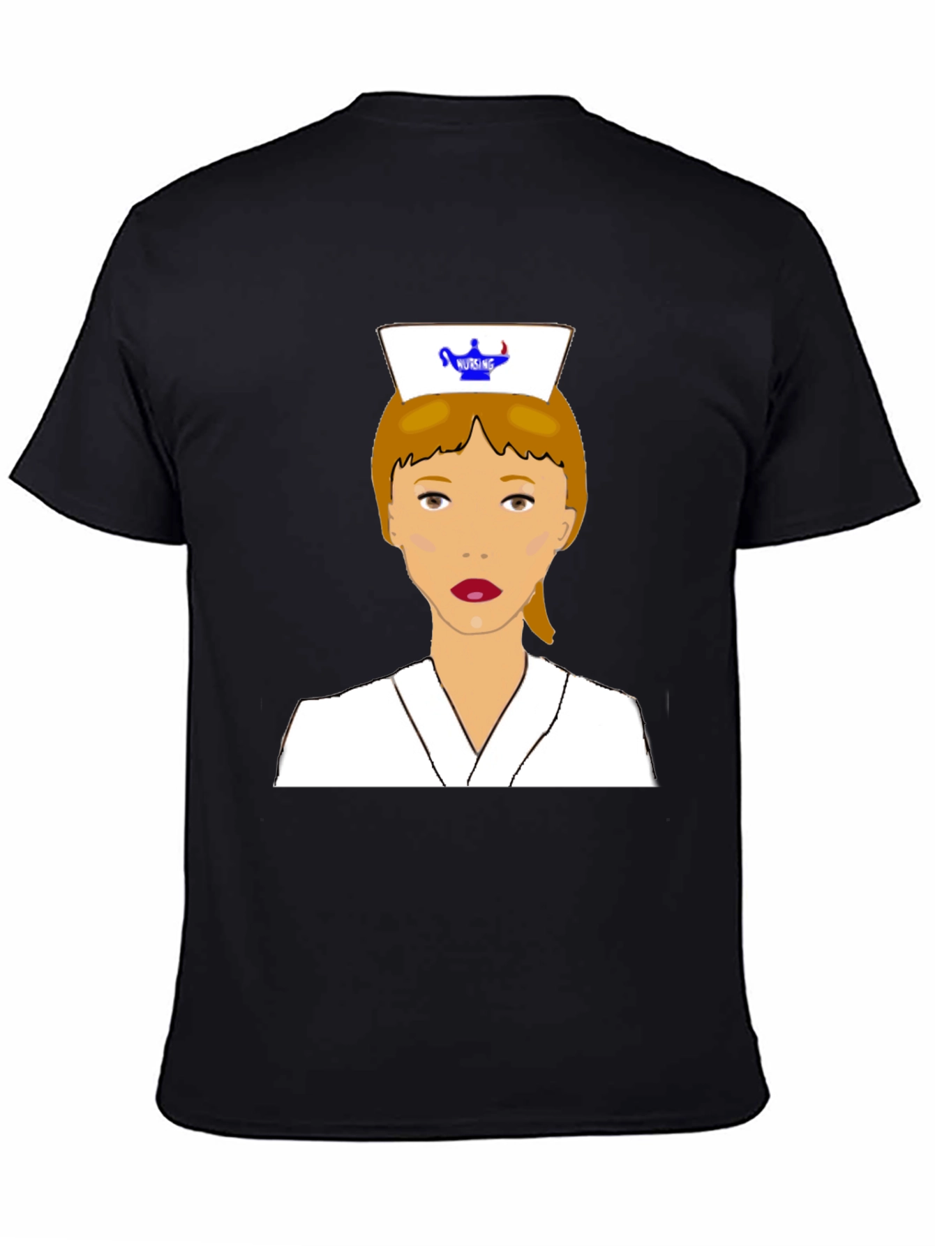 Nurse Graphic Tee - Novelty Design