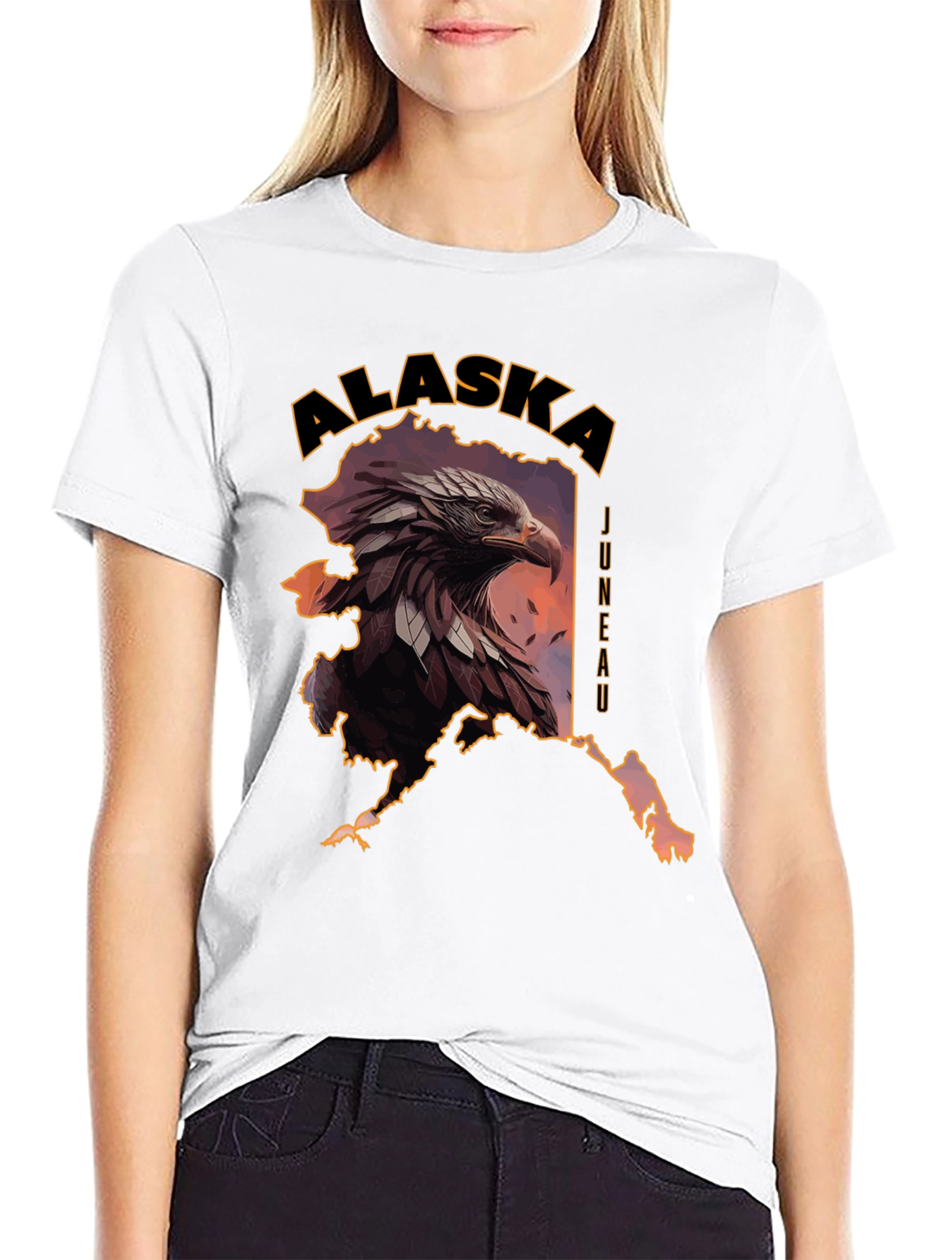 Alaska Eagle Graphic Tee - Juneau T-Shirt