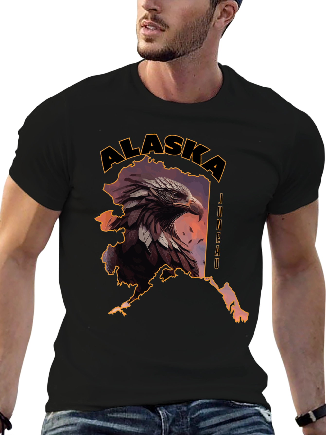 Alaska Eagle Graphic Tee - Juneau T-Shirt