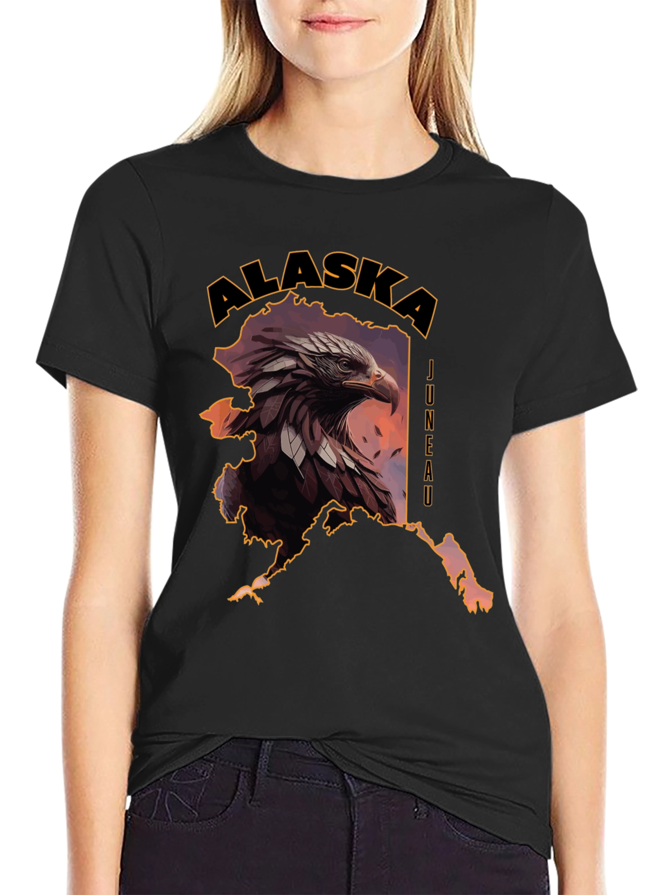 Alaska Eagle Graphic Tee - Juneau T-Shirt