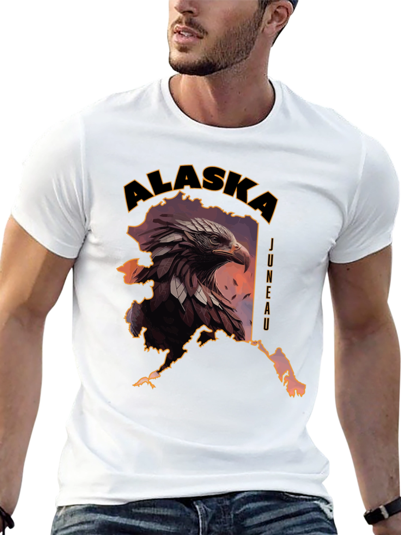 Alaska Eagle Graphic Tee - Juneau T-Shirt