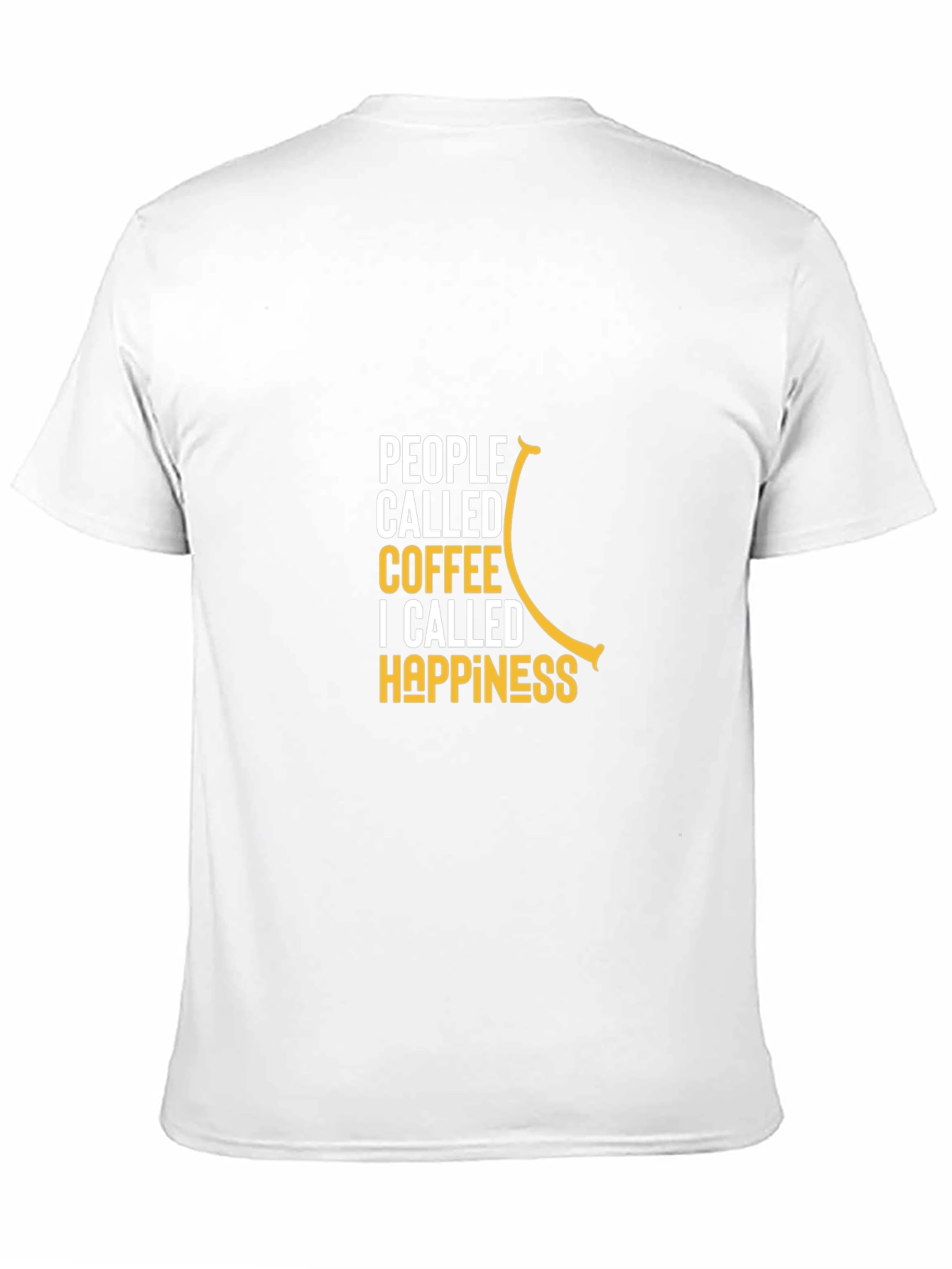 Coffee Happiness Graphic Tee - Black