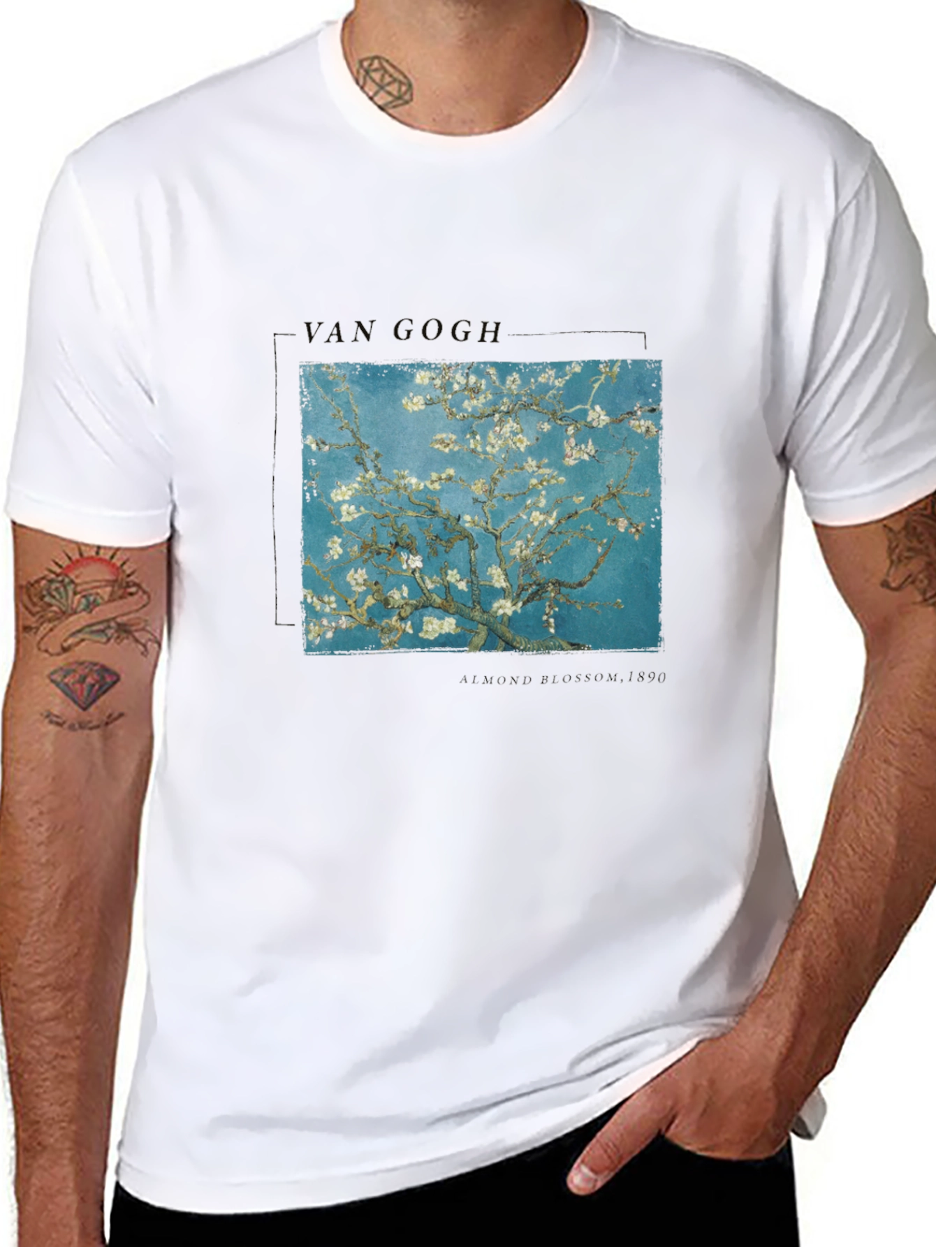 Van Gogh Almond Blossoms Graphic Tee