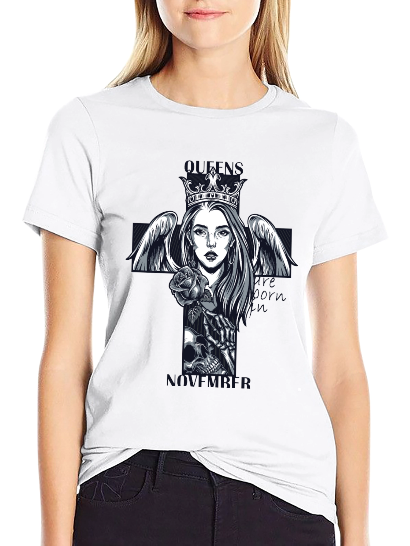 Queen Born in November Graphic Tee