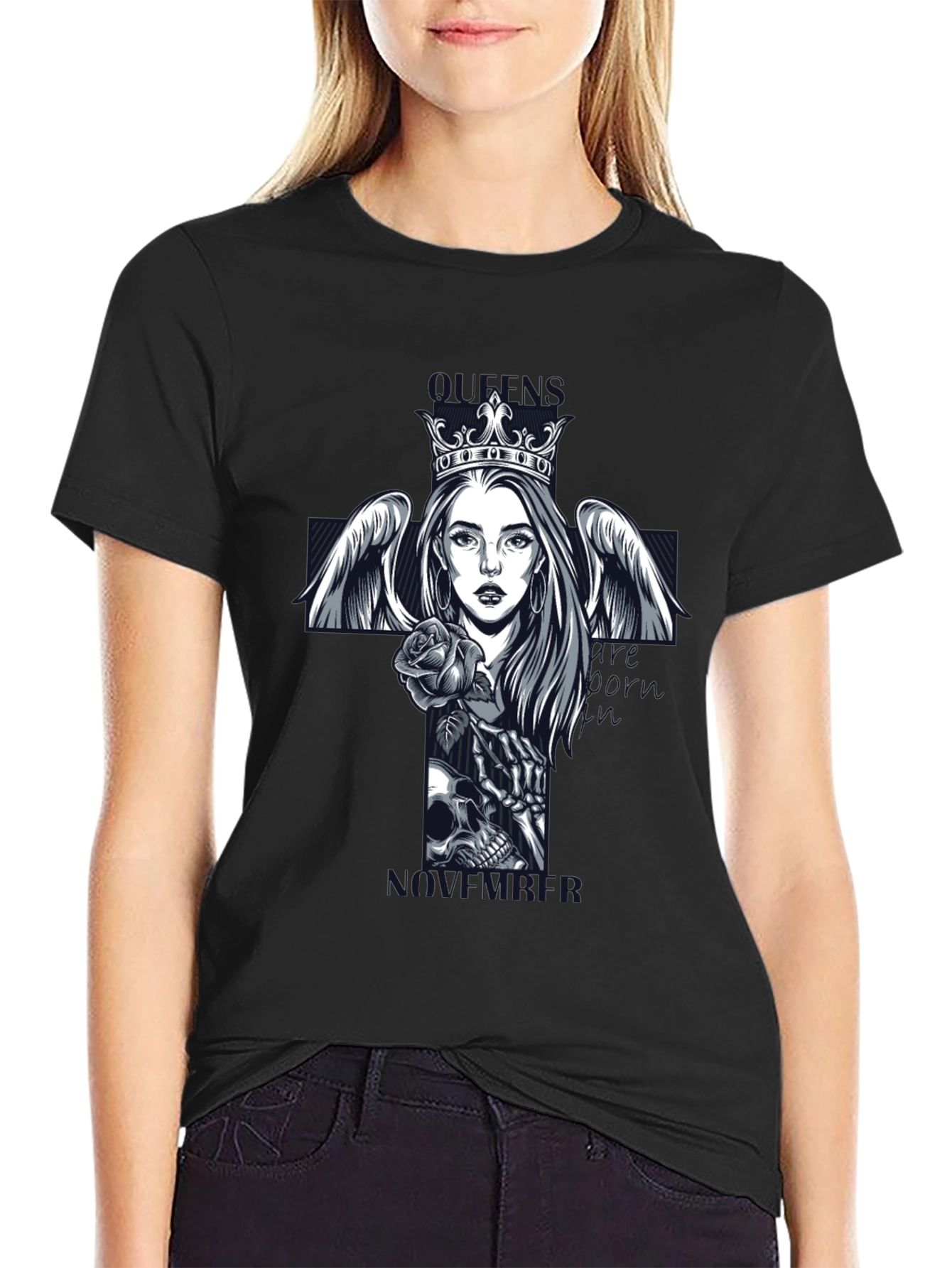 Queen Born in November Graphic Tee