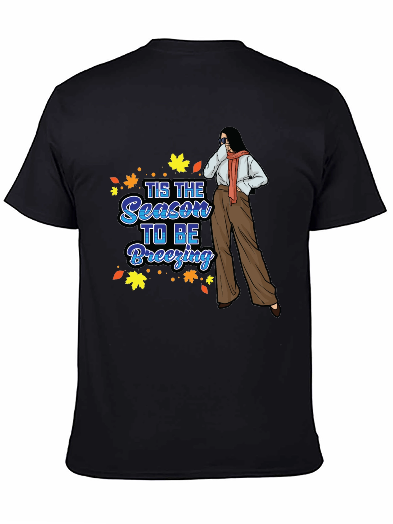 Tis The Season To Be Breezing Autumn T-Shirt